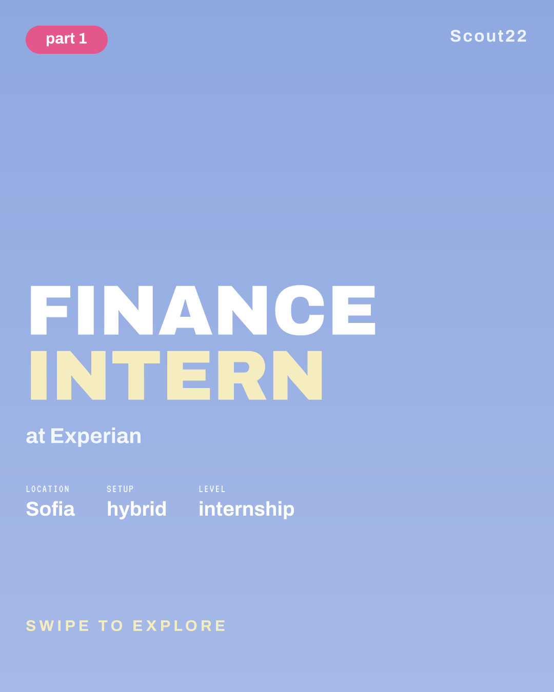 Finance Intern at Experian