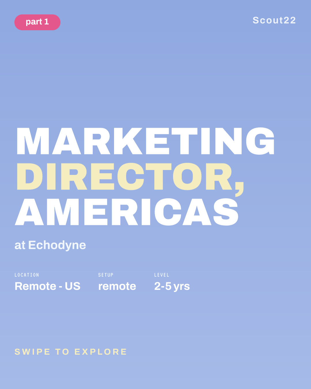 Marketing Director, Americas at Echodyne