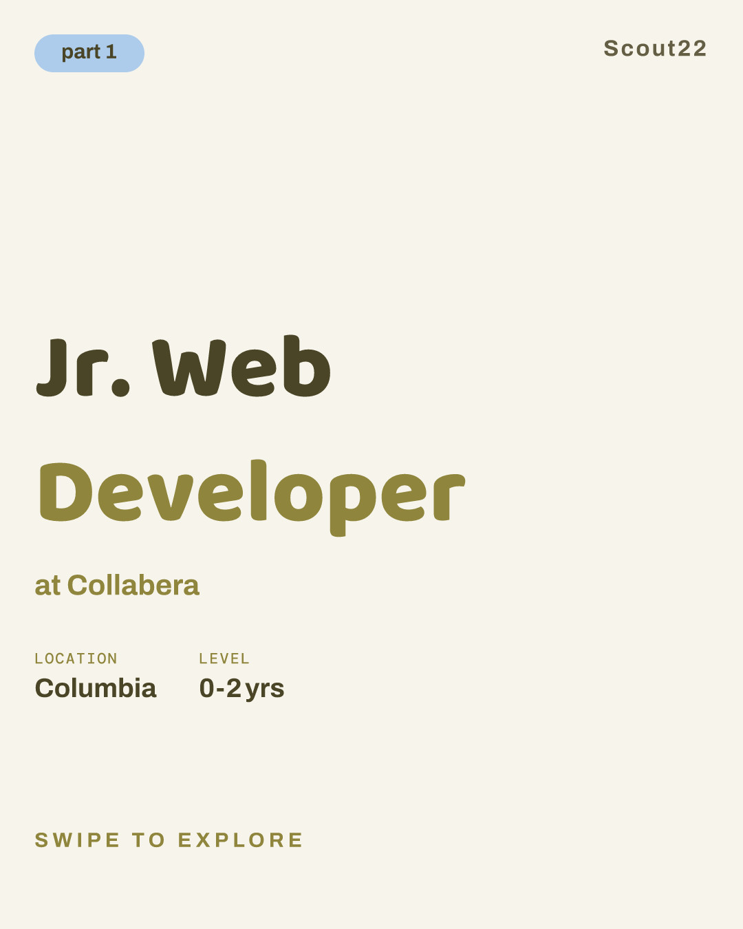 Jr. Web Developer at Collabera