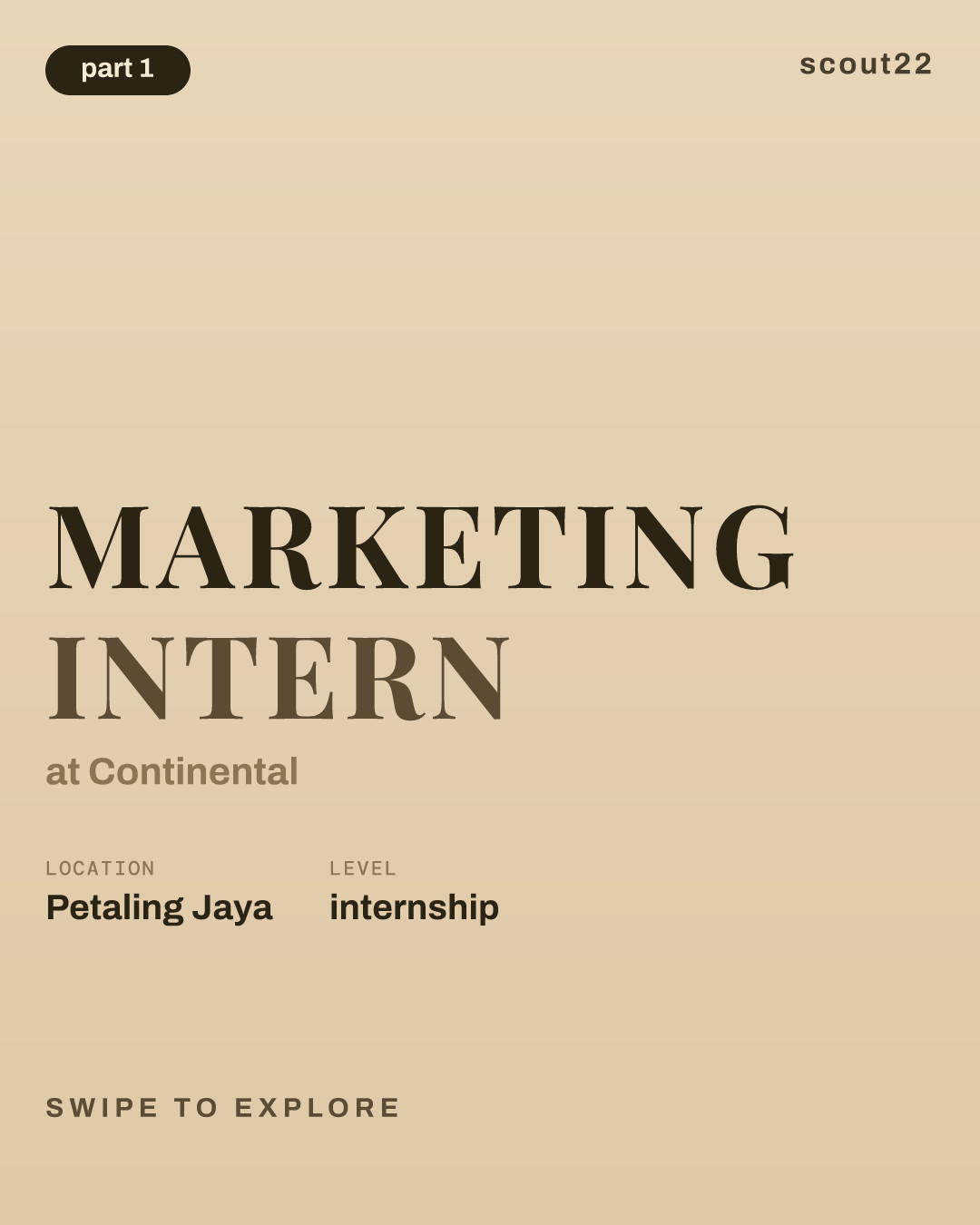 Marketing Intern at Continental