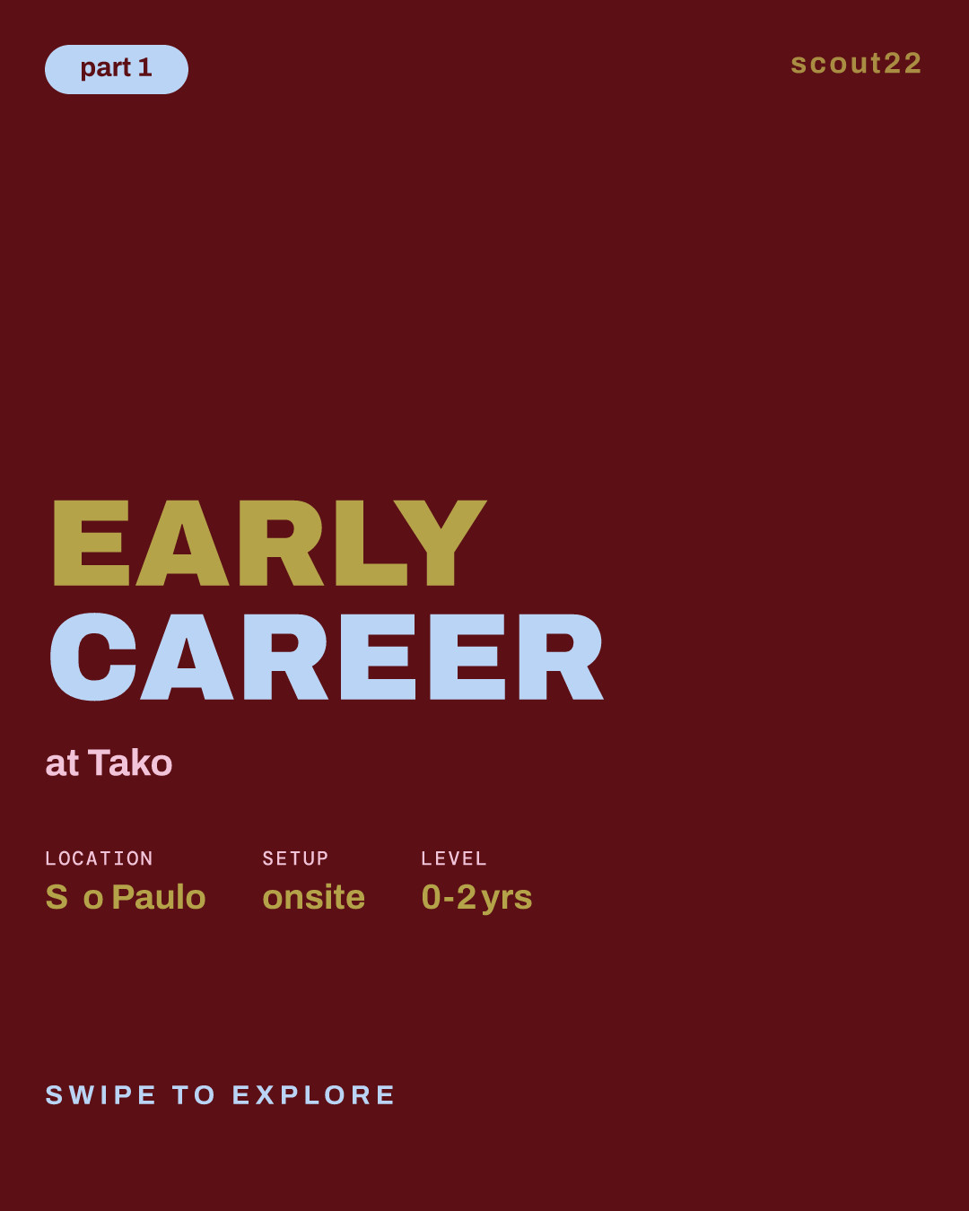 Early Career at Tako