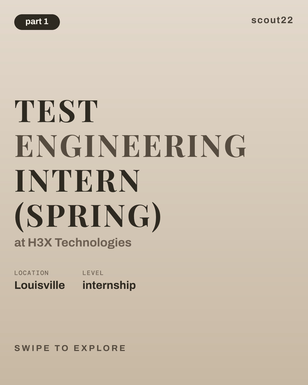 Test Engineering Intern (Spring) at H3X Technologies