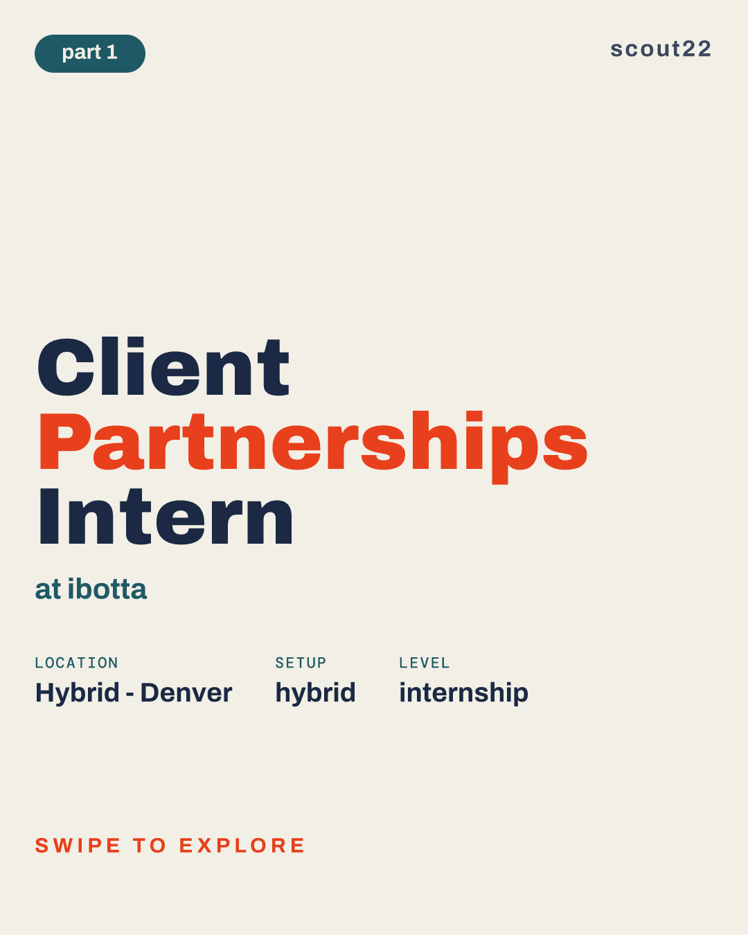 Client Partnerships Intern at ibotta