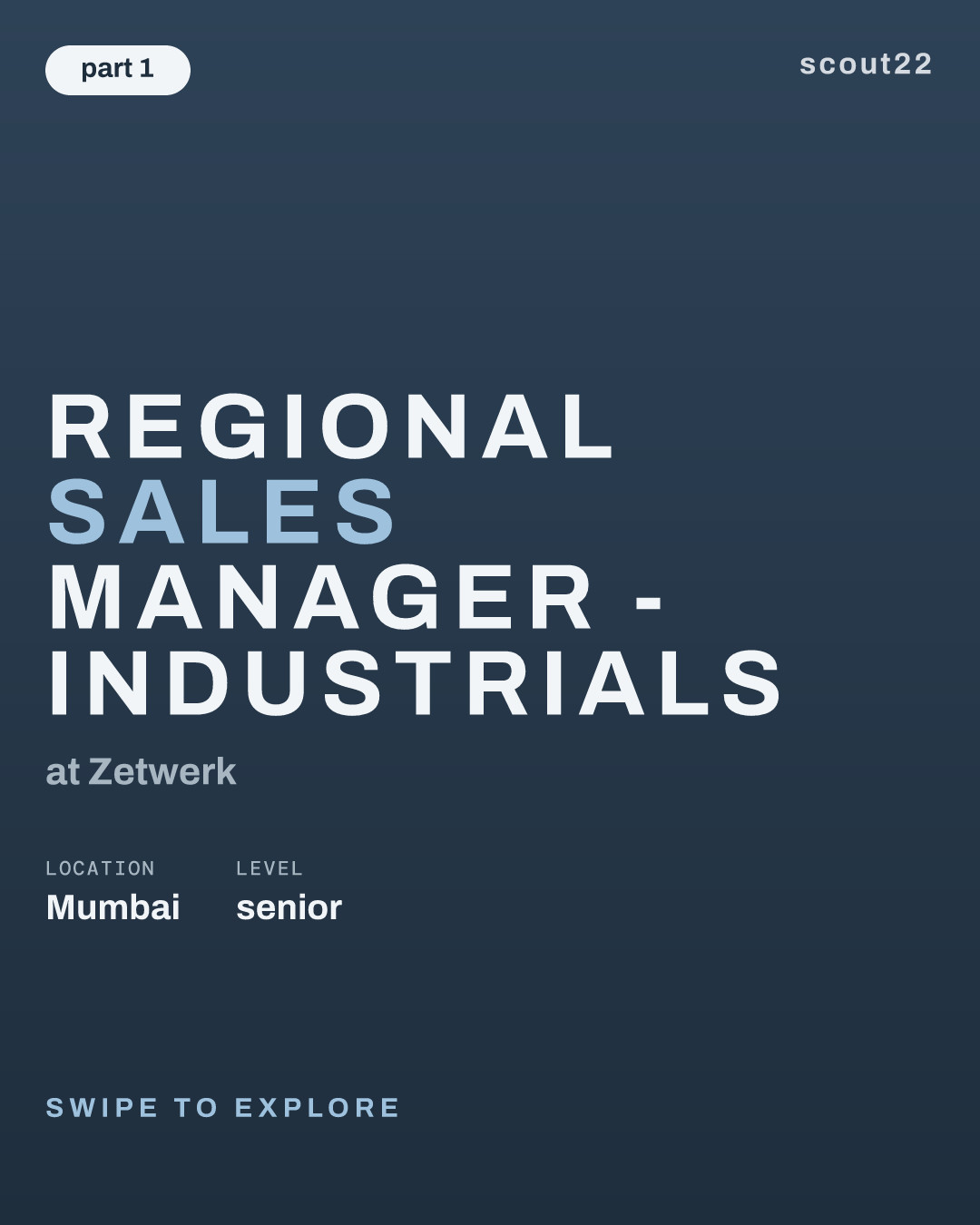 Regional Sales Manager - Industrials at Zetwerk