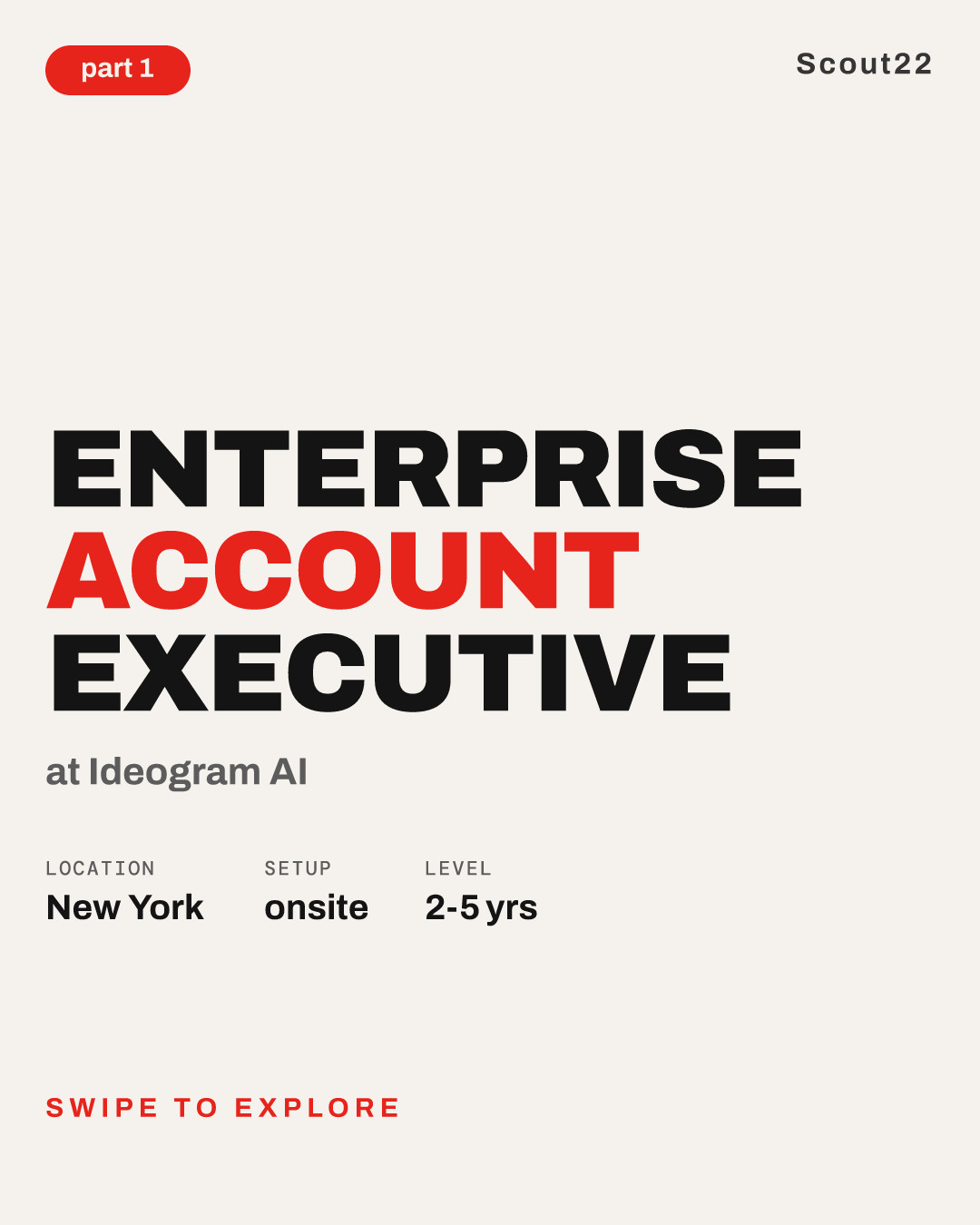 Enterprise Account Executive at Ideogram AI