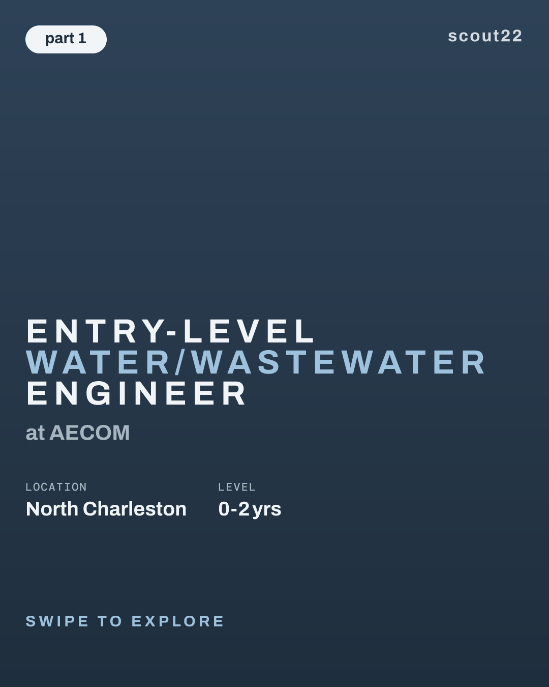 Entry-Level Water/Wastewater Engineer at AECOM