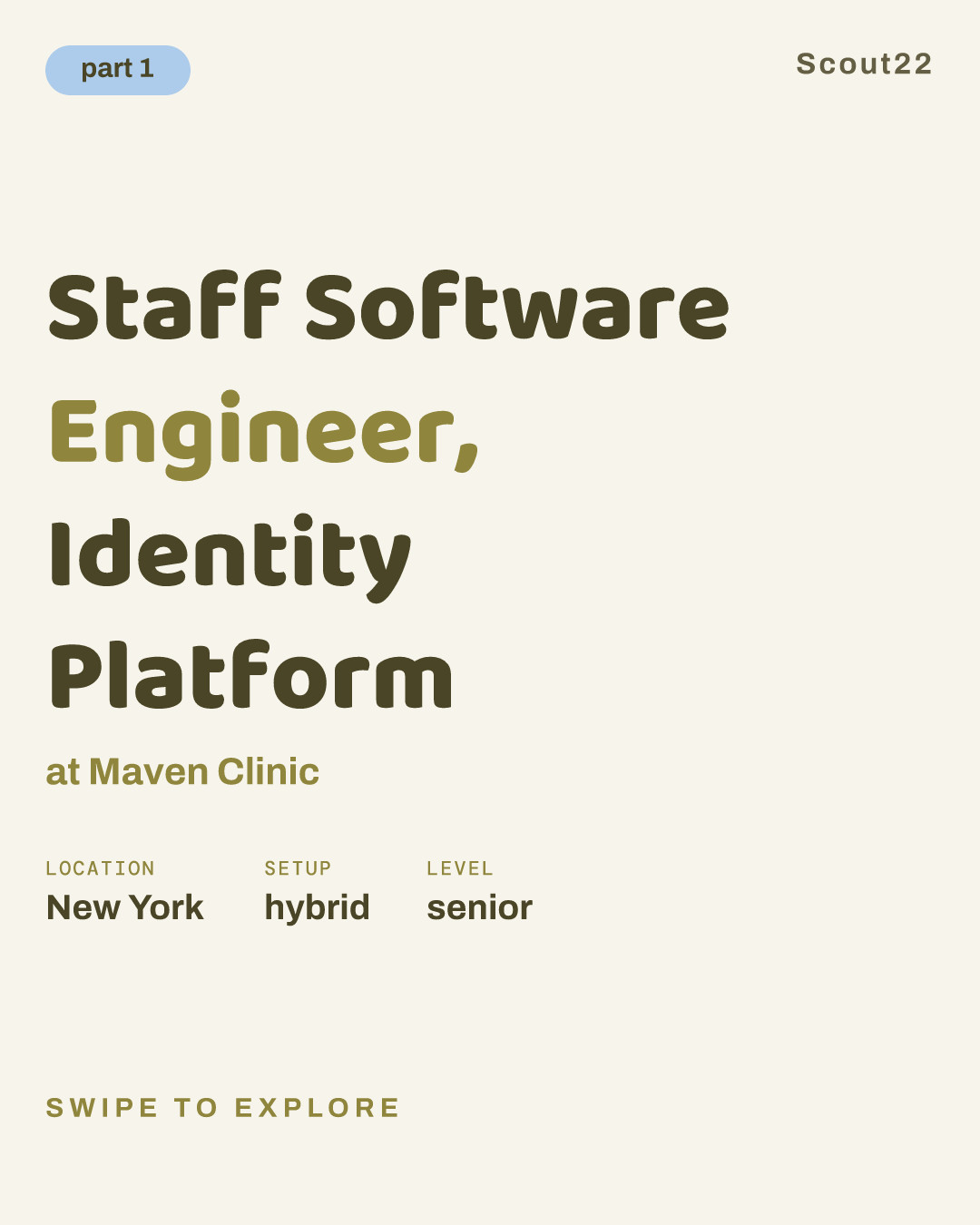 Staff Software Engineer, Identity Platform at Maven Clinic