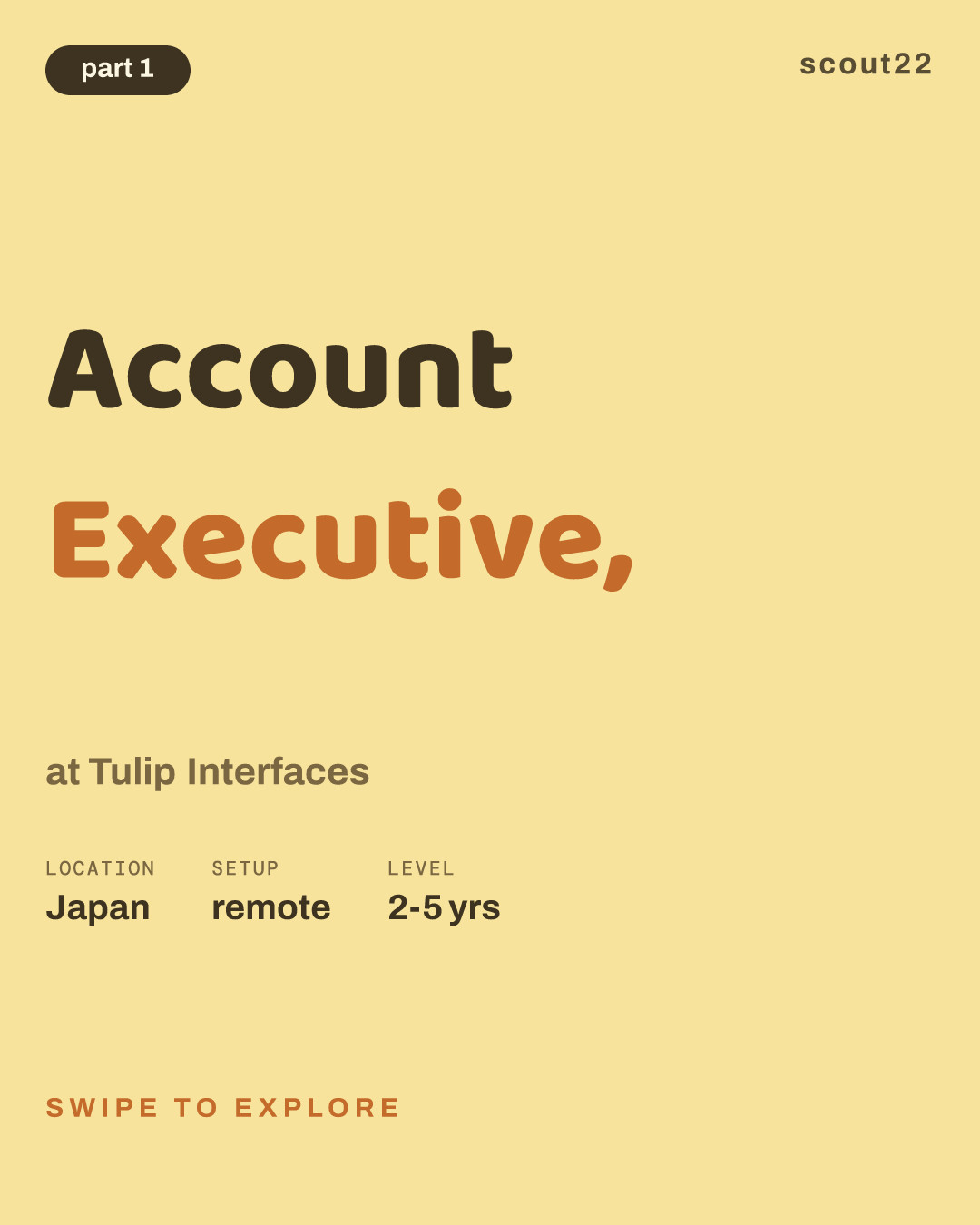 Account Executive, 製薬 at Tulip Interfaces