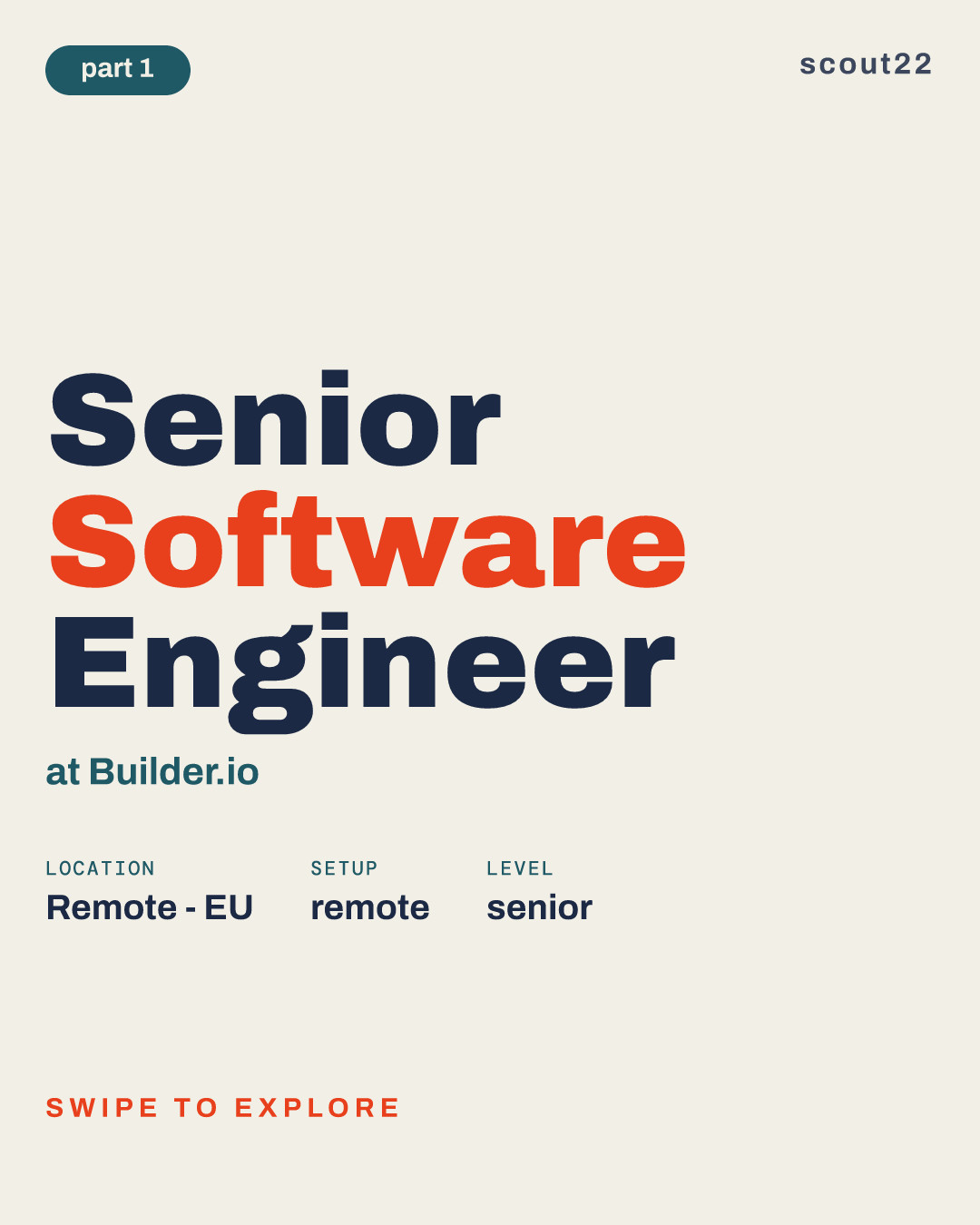 Senior Software Engineer at Builder.io