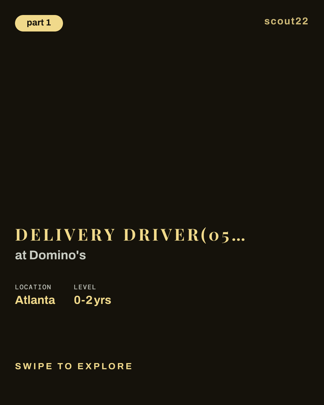 Delivery Driver(05757) - 3349 MLK Jr Dr Atlanta at Domino's