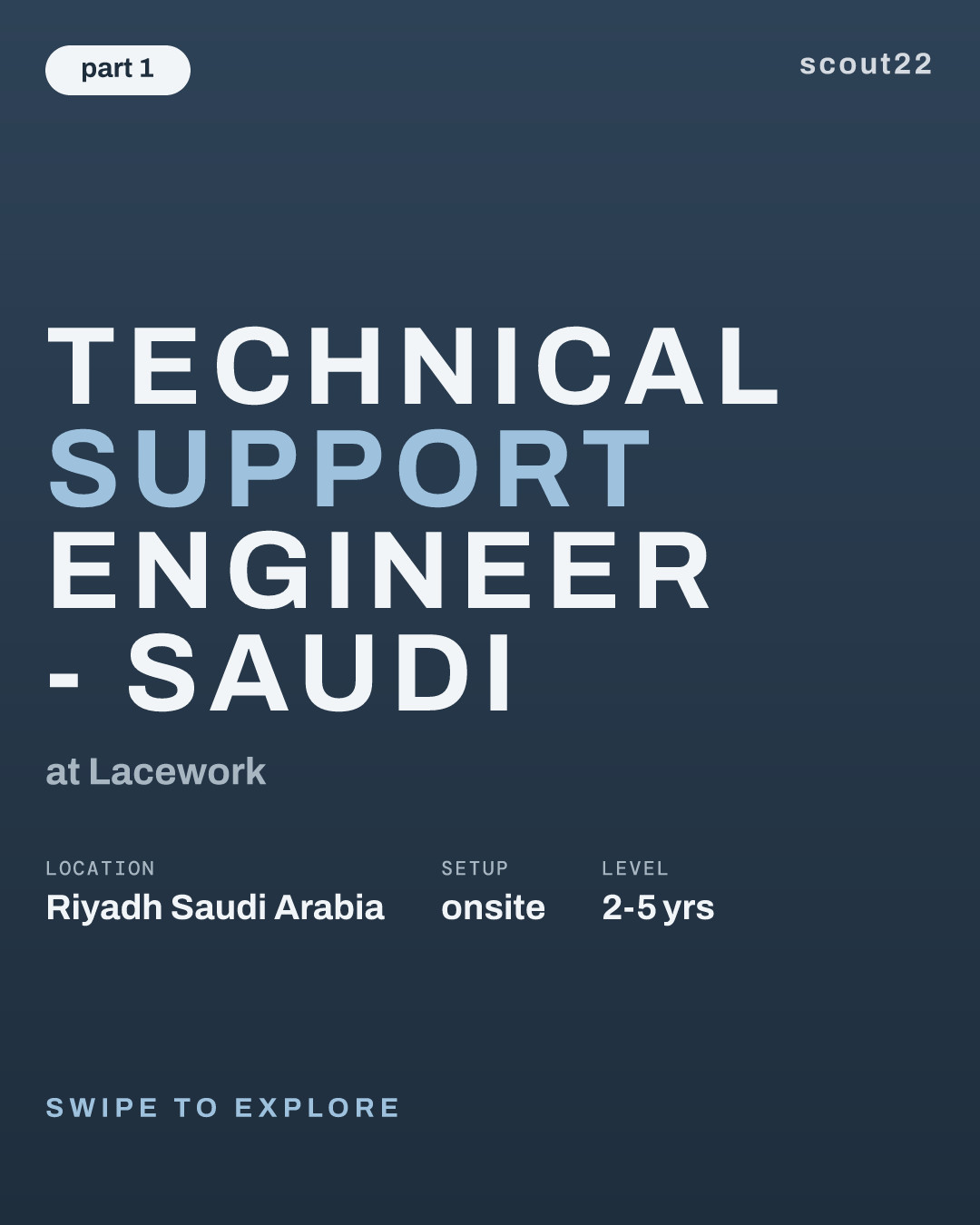 Technical Support Engineer - Saudi at Lacework