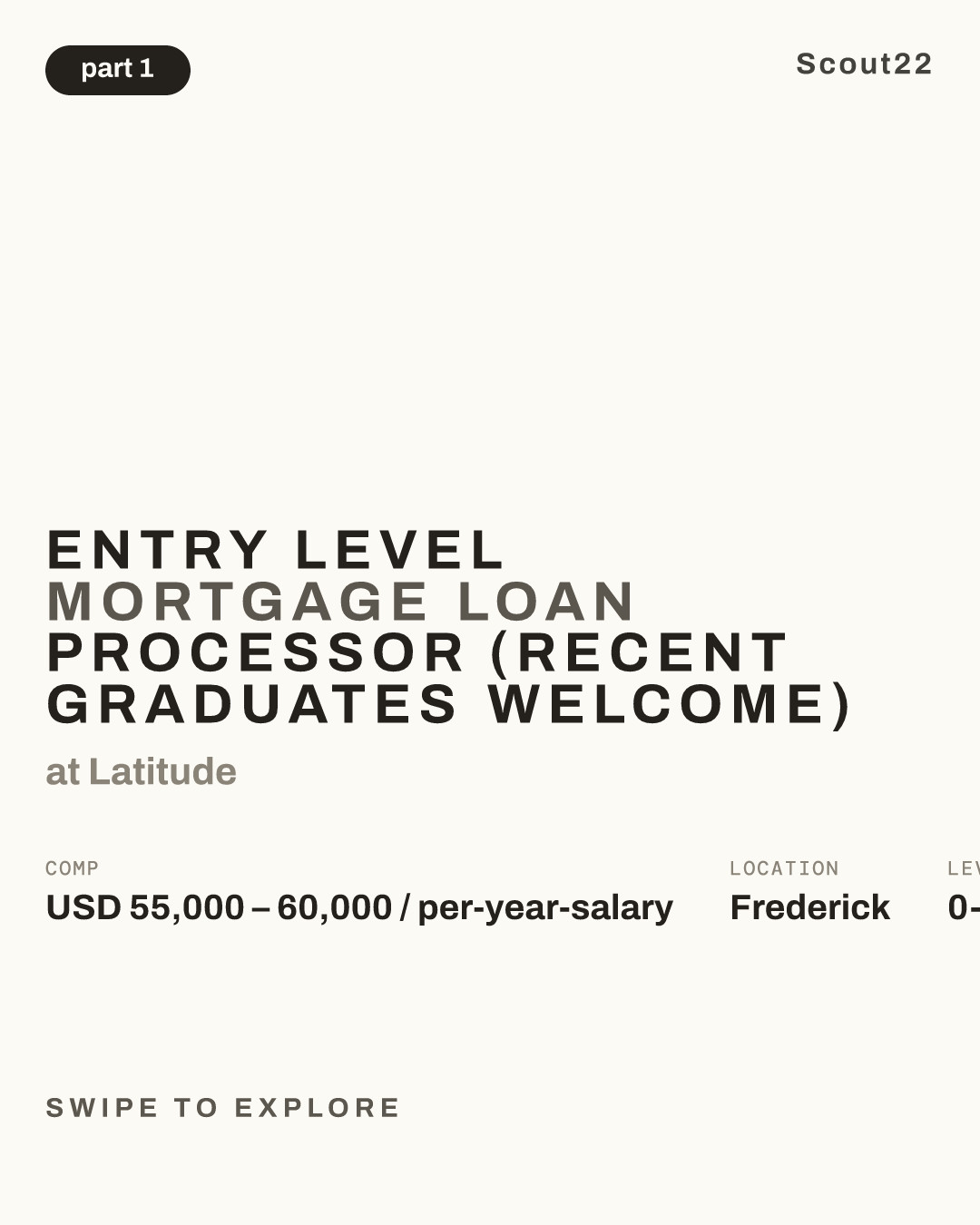 Entry Level Mortgage Loan Processor (Recent Graduates Welcome) at Latitude