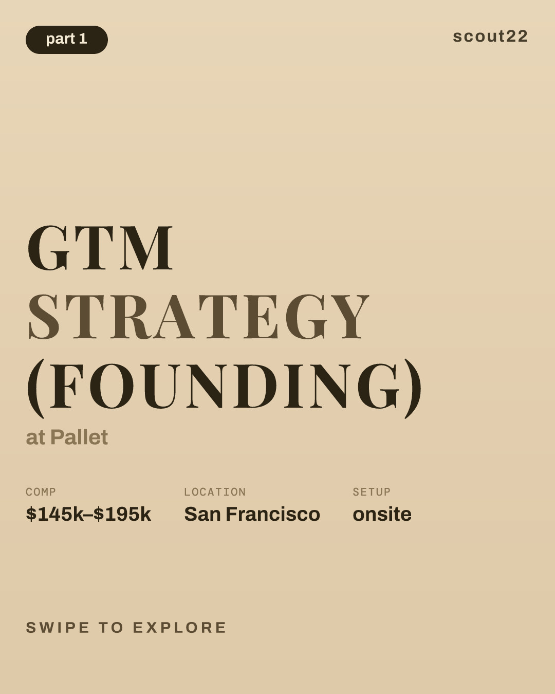GTM Strategy (Founding) at Pallet