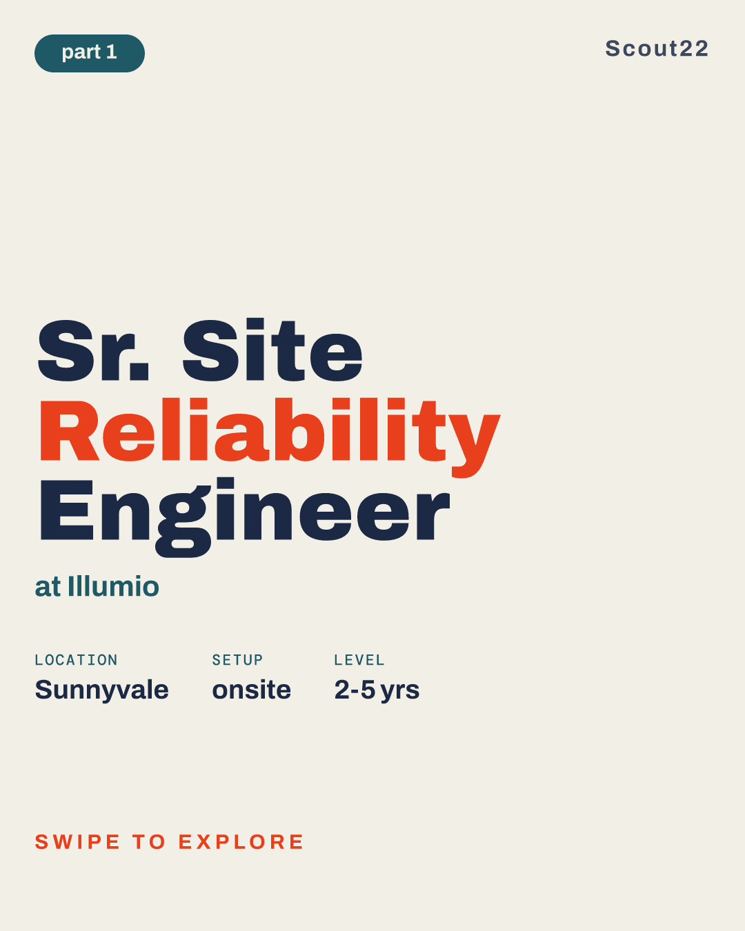 Sr. Site Reliability Engineer at Illumio
