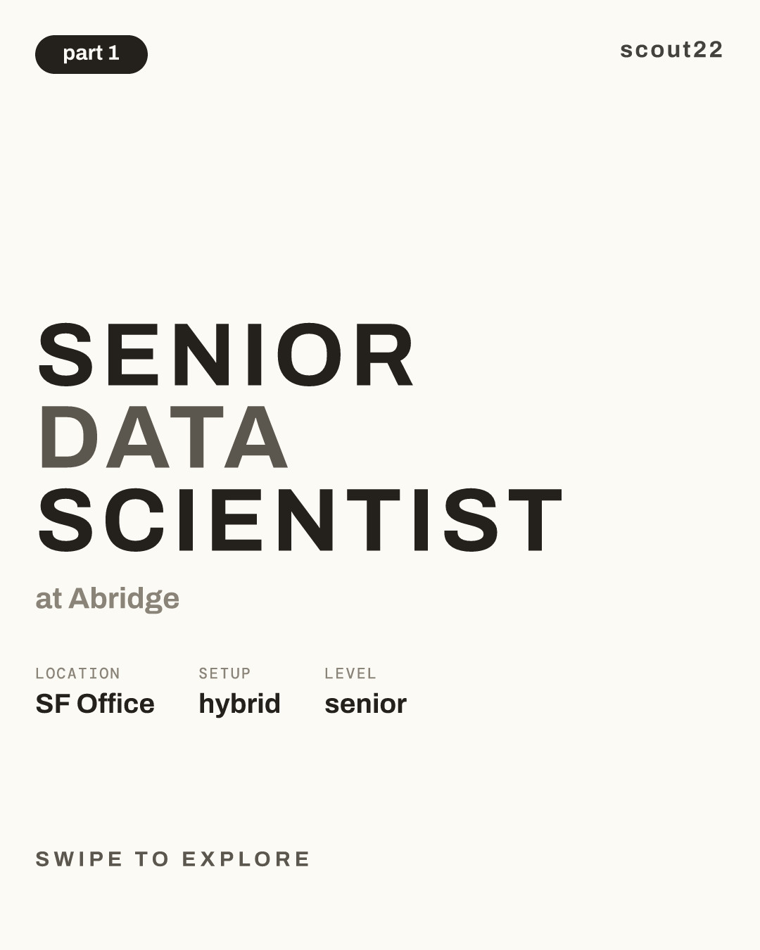 Senior Data Scientist at Abridge