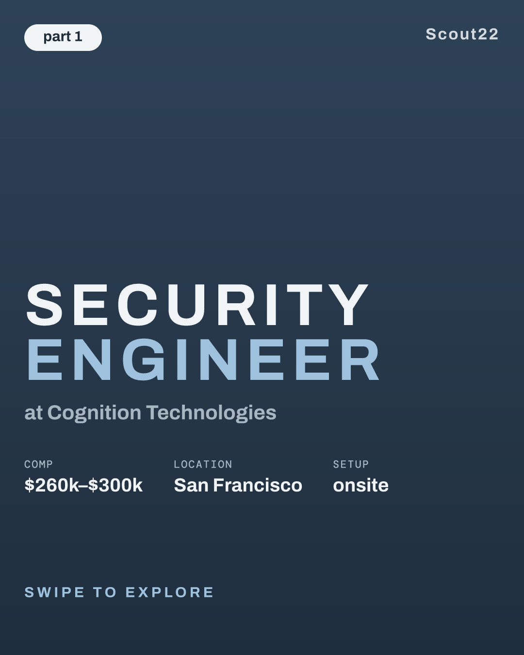 Security Engineer at Cognition Technologies