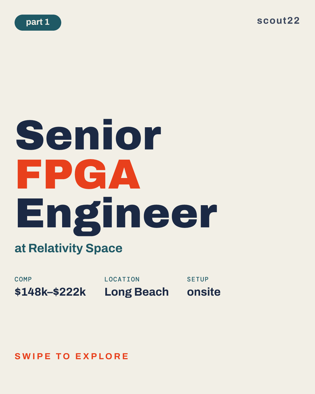 Senior FPGA Engineer at Relativity Space