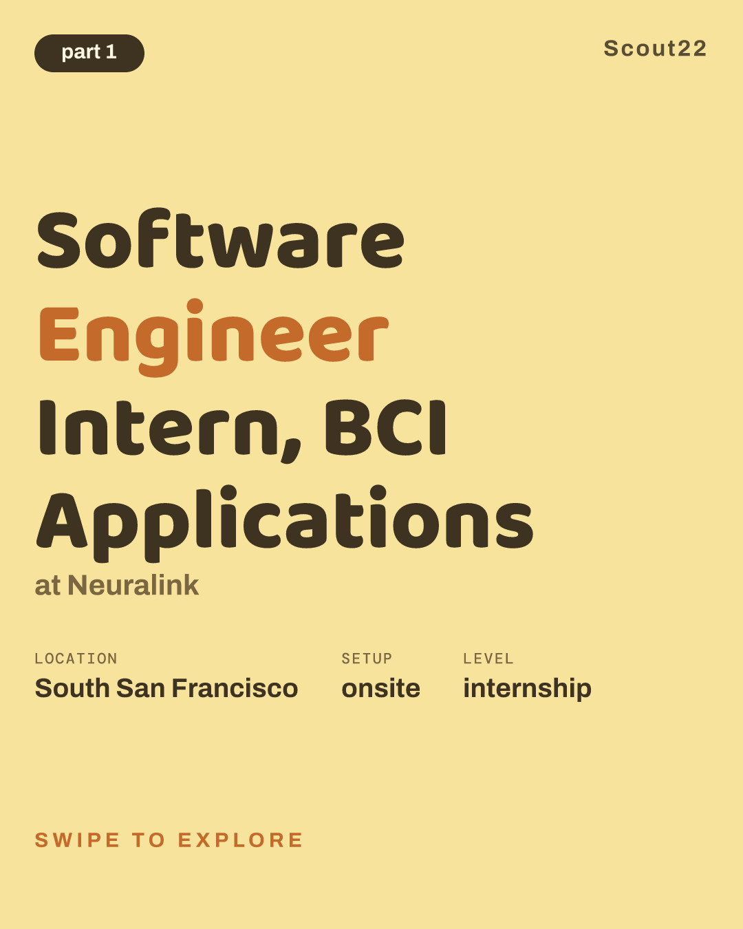 Software Engineer Intern, BCI Applications at Neuralink