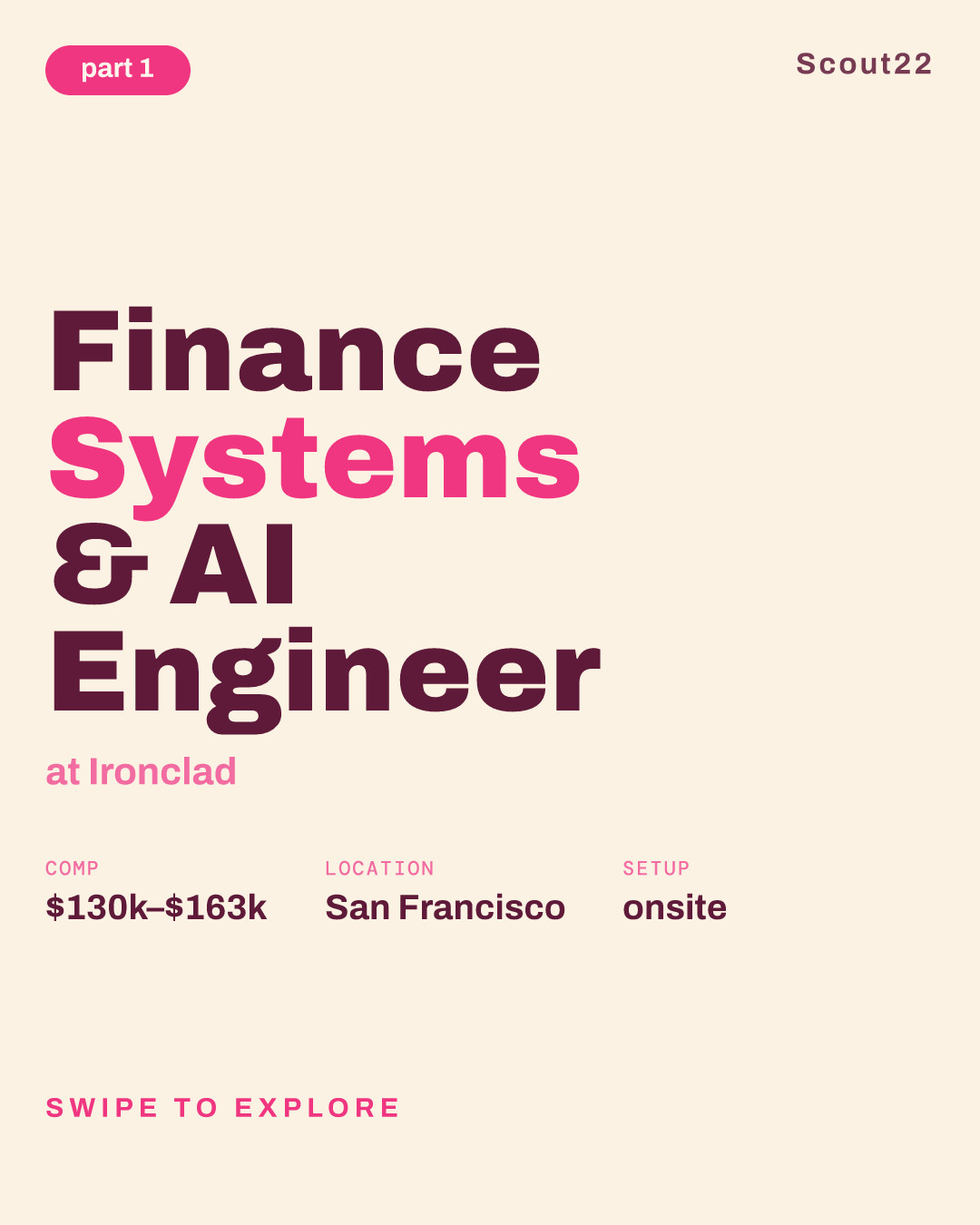 Finance Systems & AI Engineer at Ironclad
