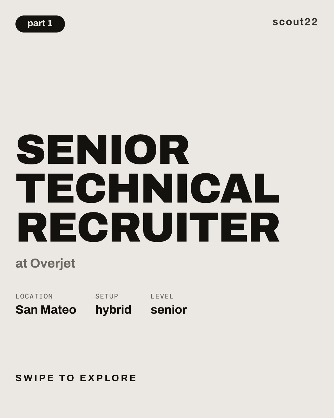 Senior Technical Recruiter at Overjet