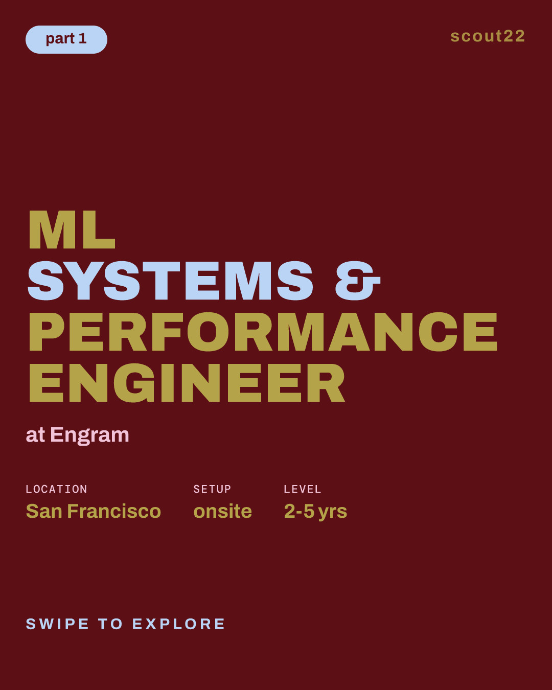 ML Systems & Performance Engineer at Engram