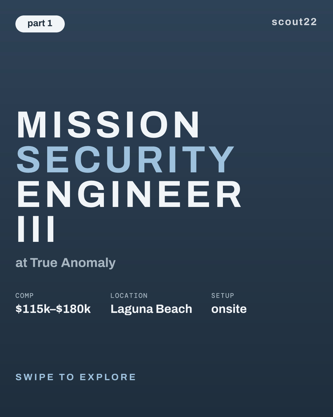 Mission Security Engineer III at True Anomaly