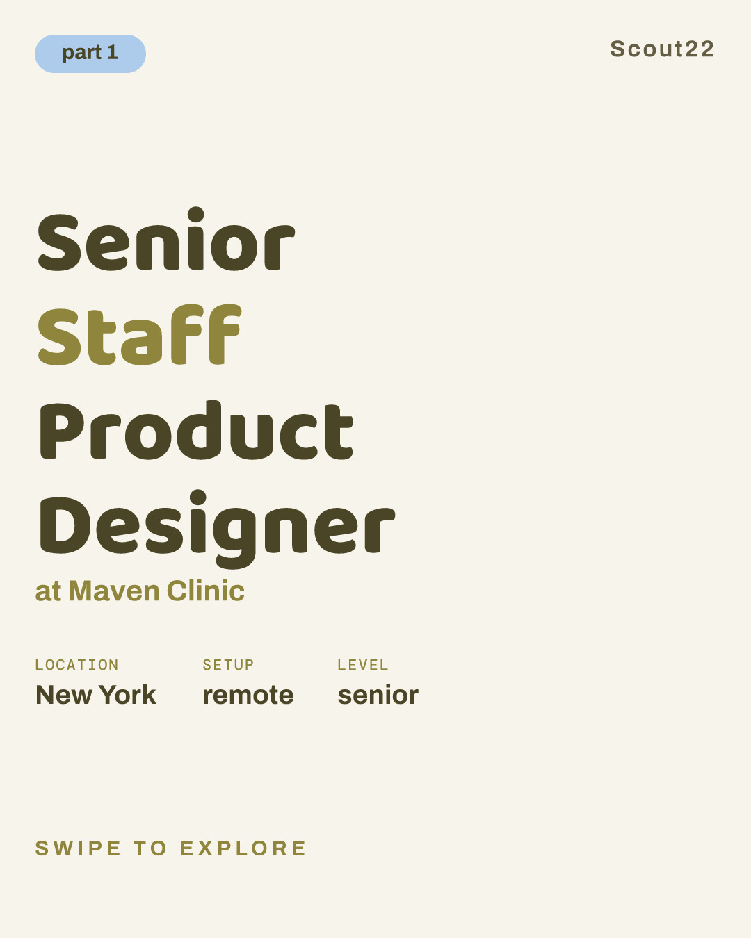 Senior Staff Product Designer at Maven Clinic