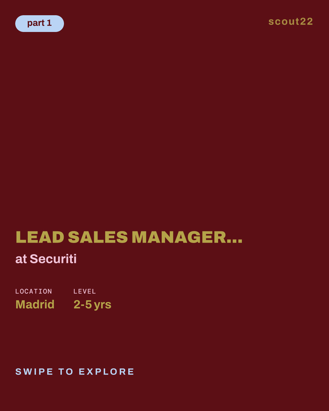 Lead Sales Manager, Enterprise Sales at Securiti