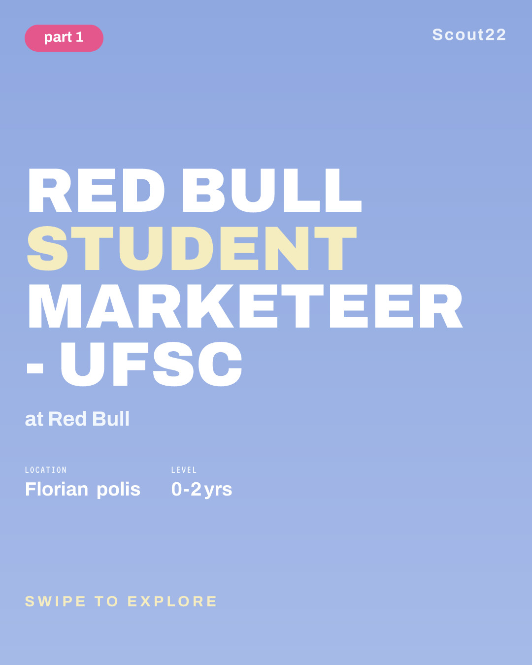 Red Bull Student Marketeer - UFSC at Red Bull