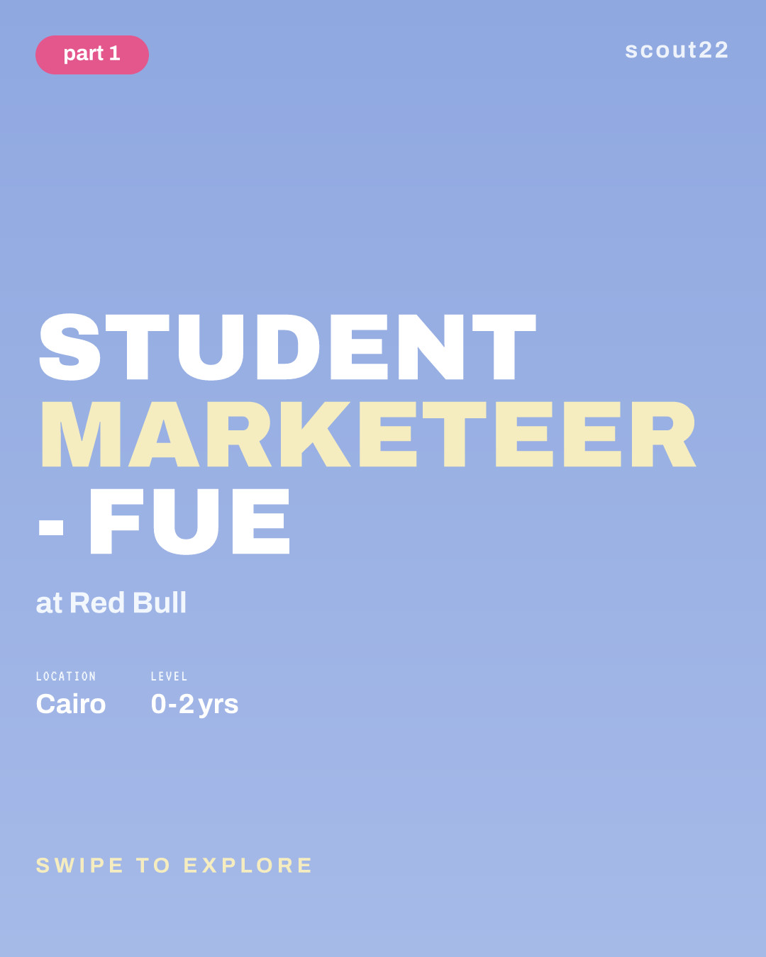Student Marketeer - FUE at Red Bull
