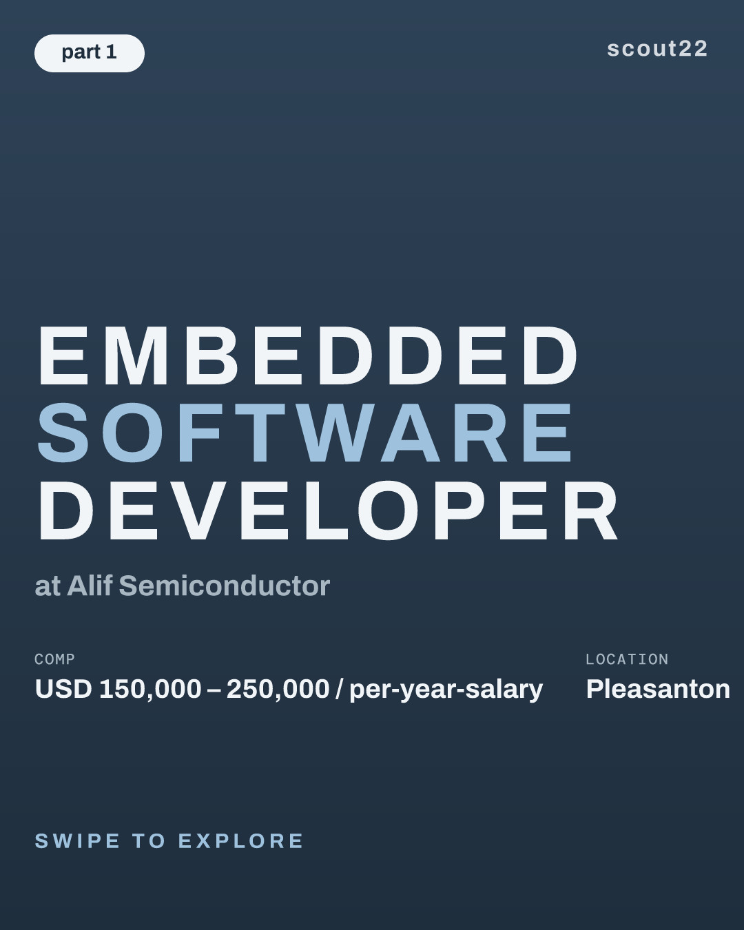 Embedded Software Developer at Alif Semiconductor