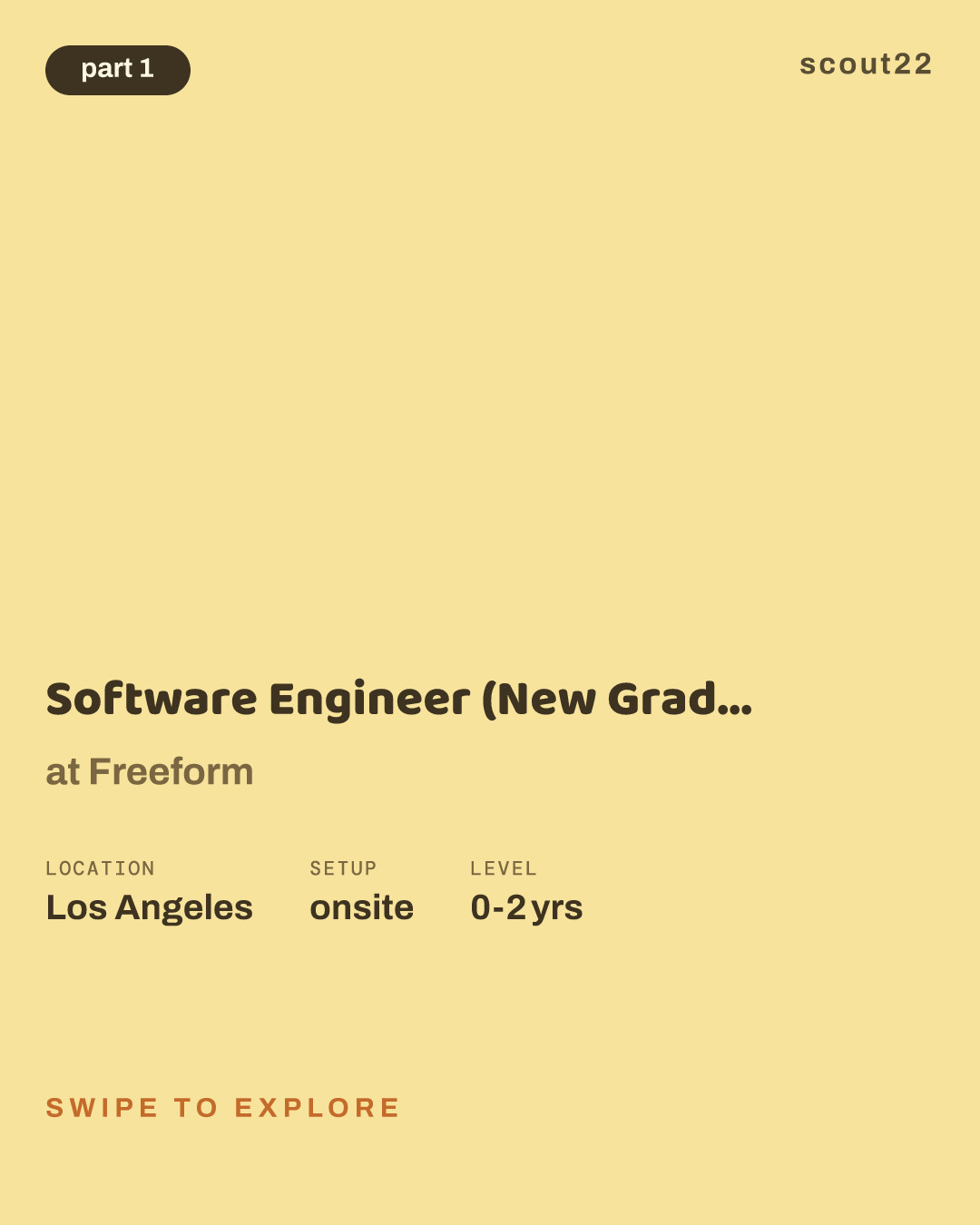 Software Engineer (New Grad December 2026) at Freeform