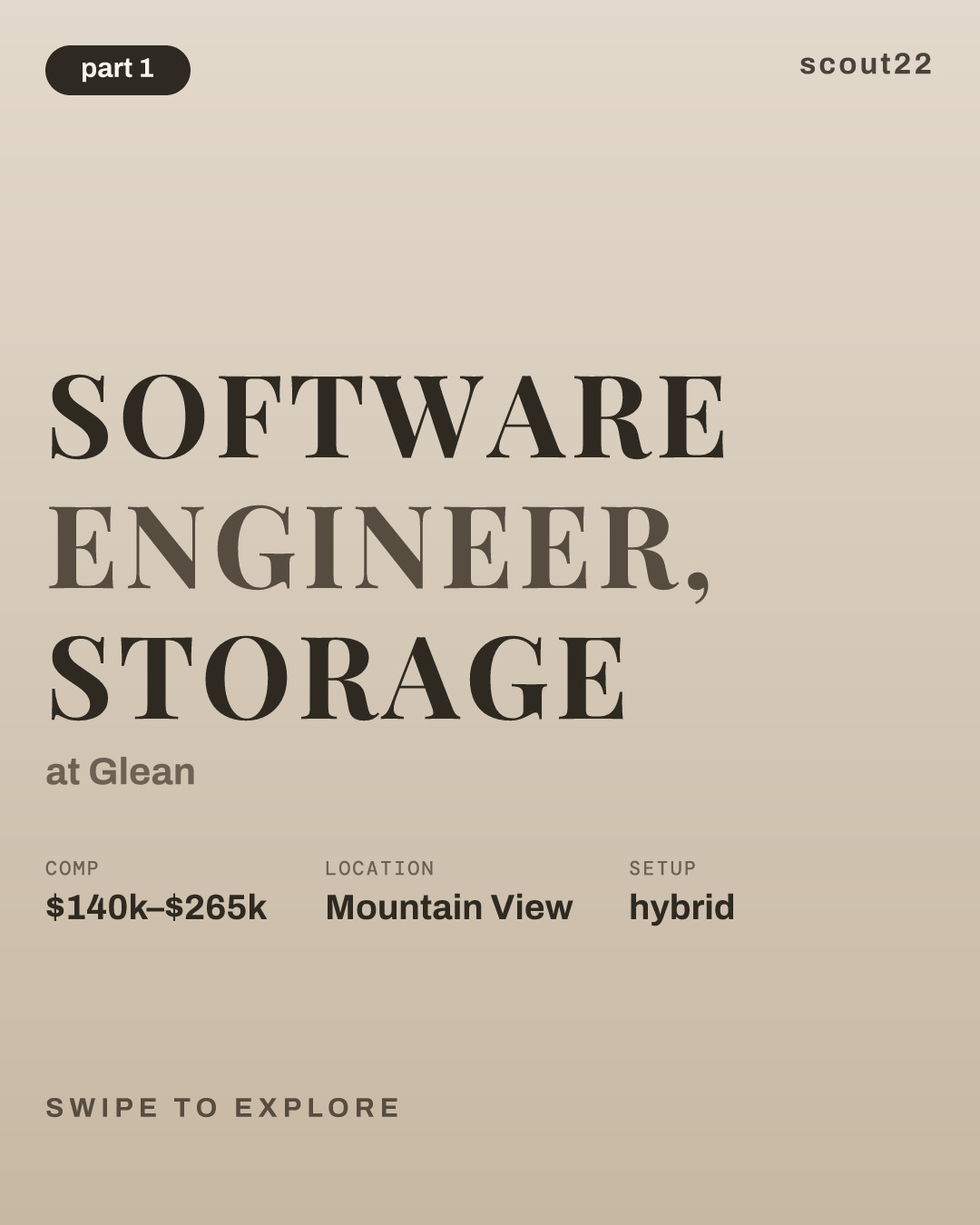 Software Engineer, Storage at Glean