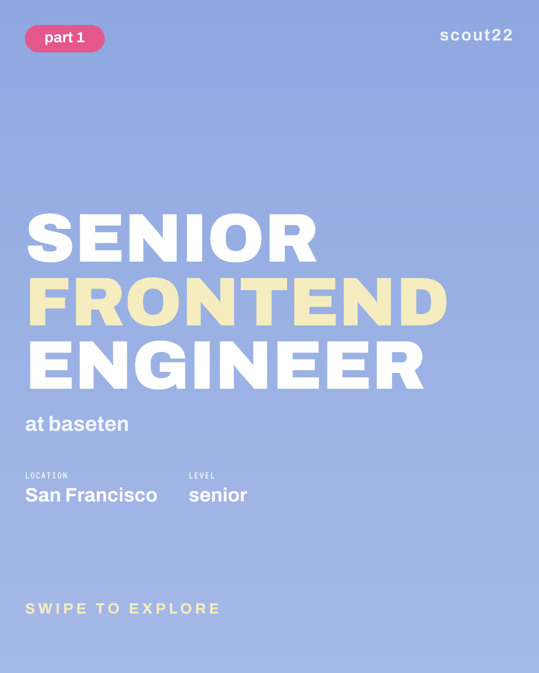 Senior Frontend Engineer at baseten