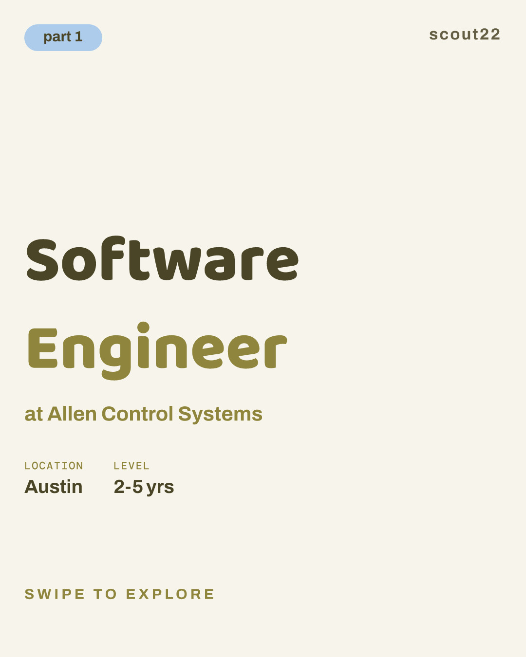 Software Engineer at Allen Control Systems