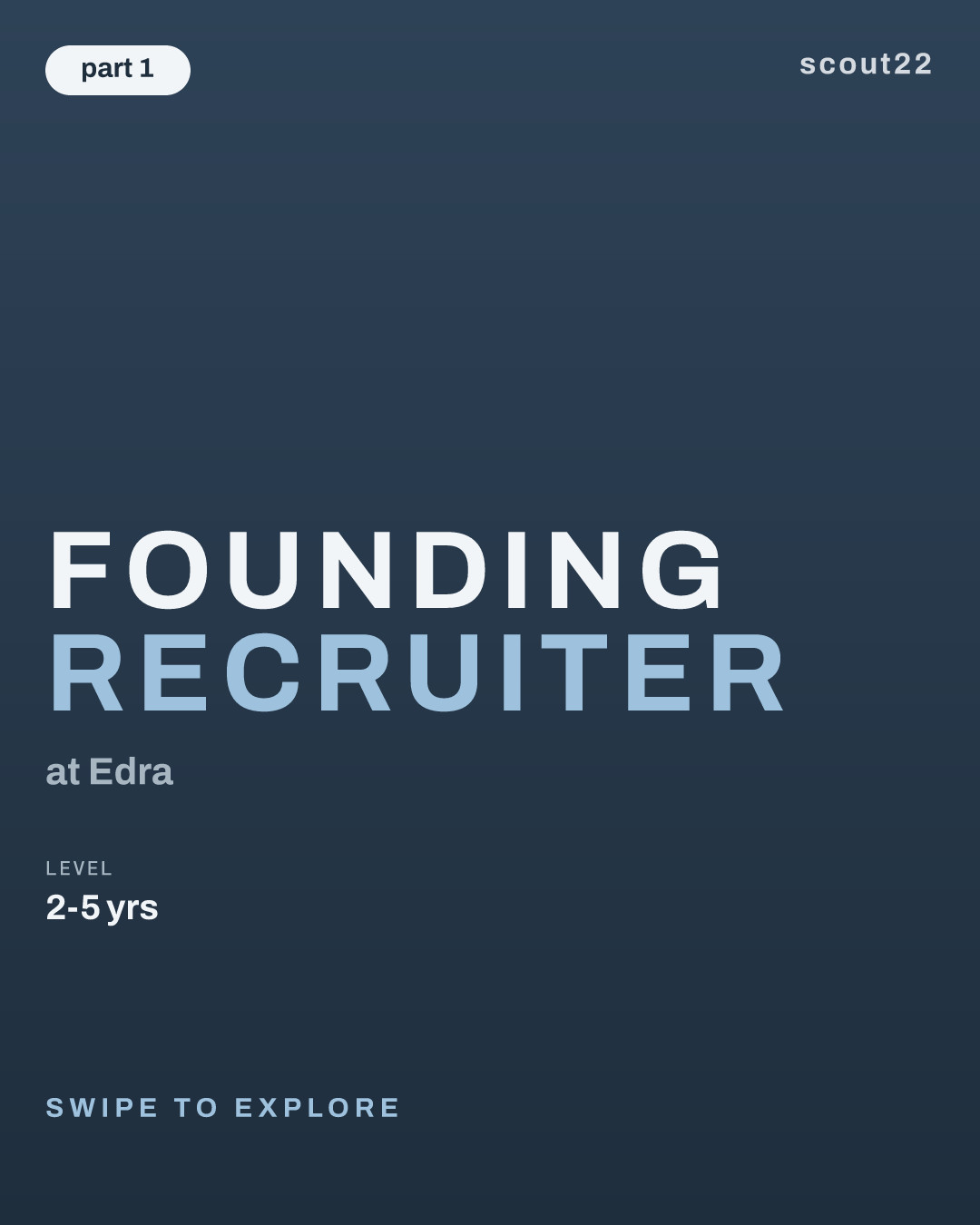 Founding Recruiter at Edra