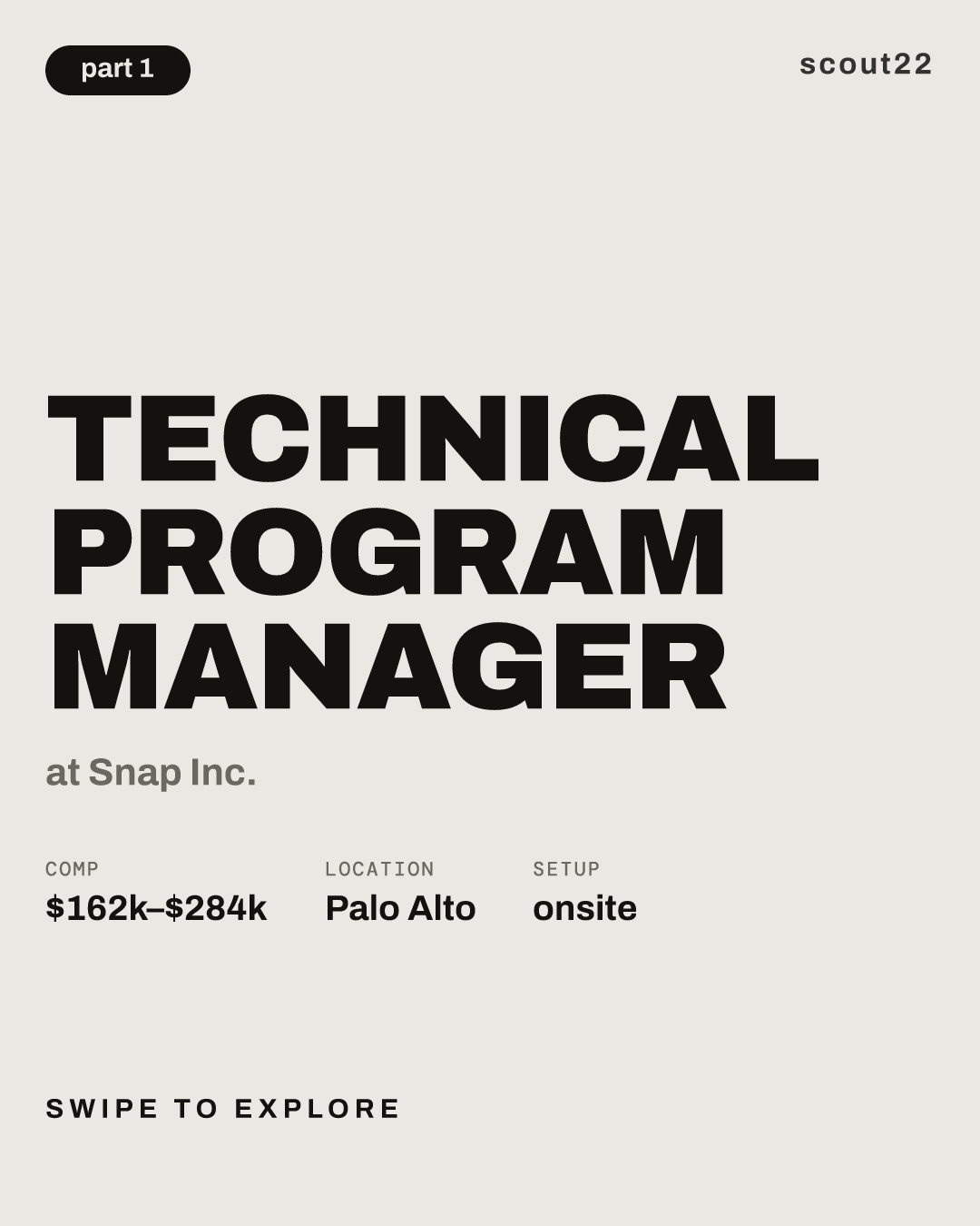 Technical Program Manager at Snap Inc.