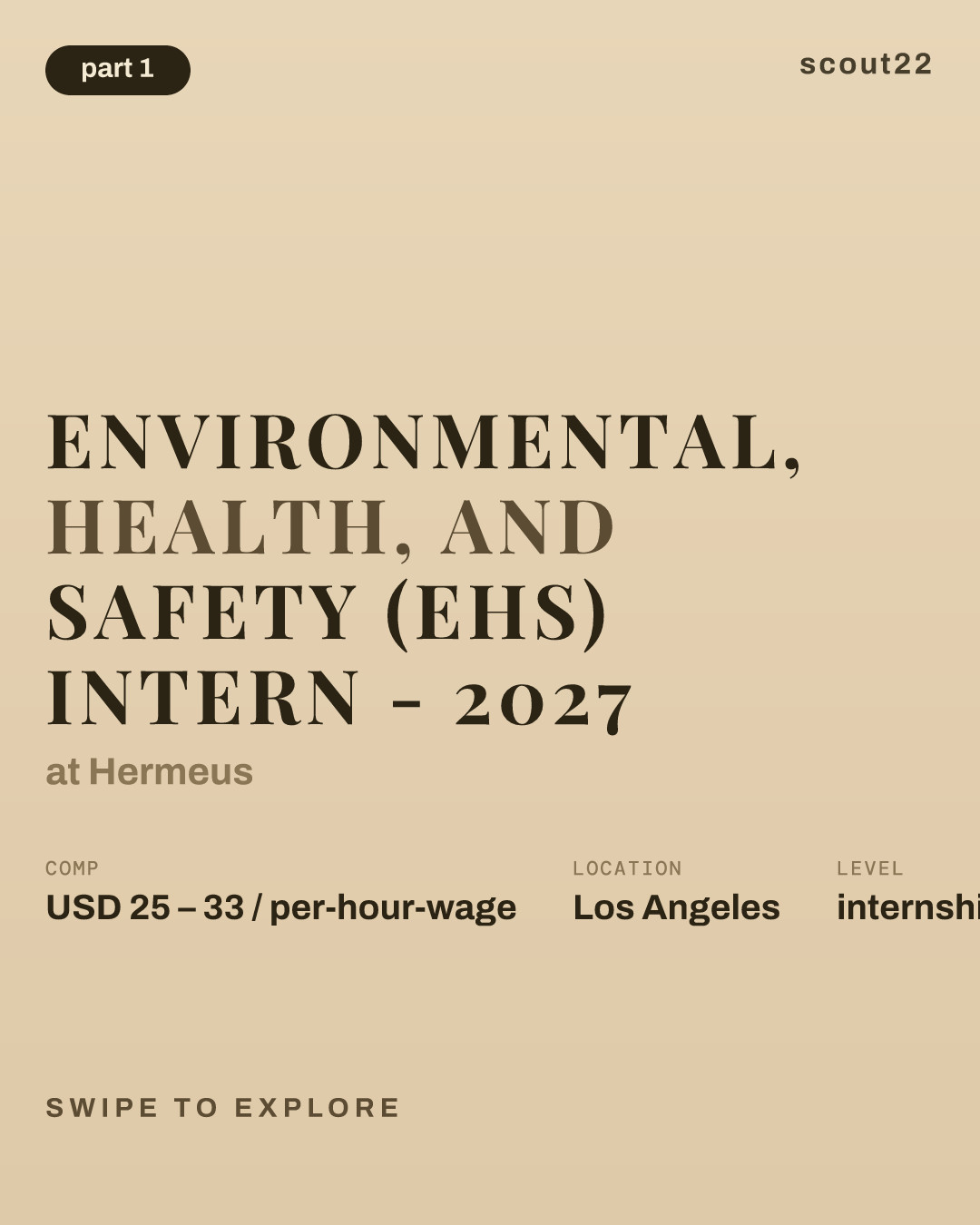 Environmental, Health, and Safety (EHS) Intern - 2027 at Hermeus