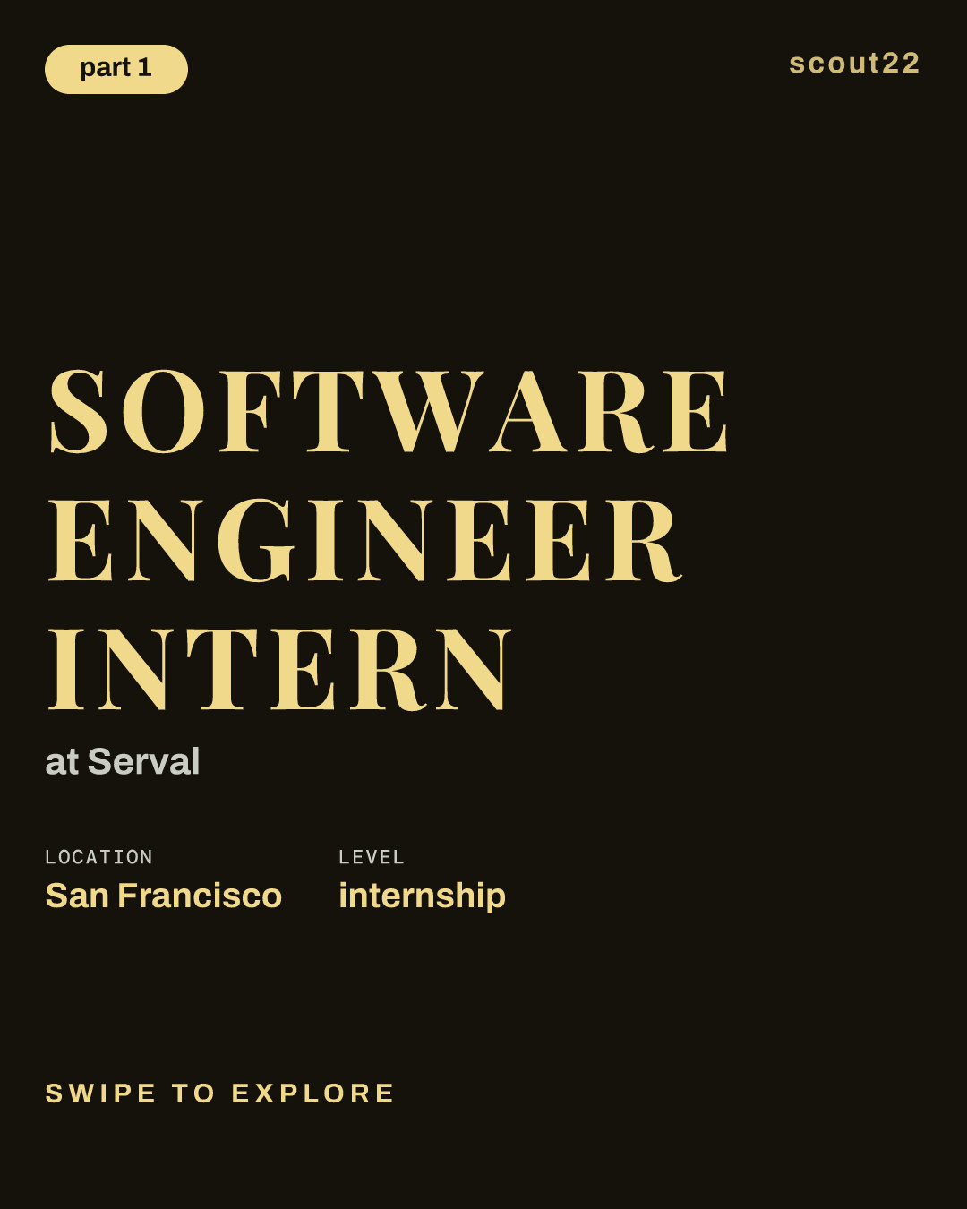 Software Engineer Intern at Serval
