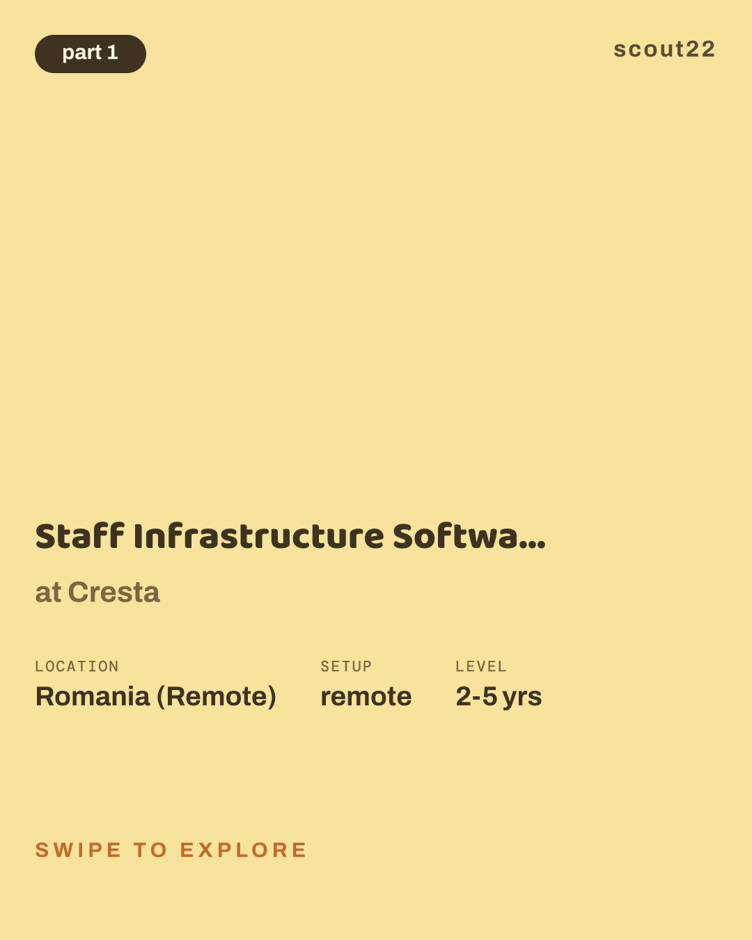 Staff Infrastructure Software Engineer (Kubernetes) at Cresta