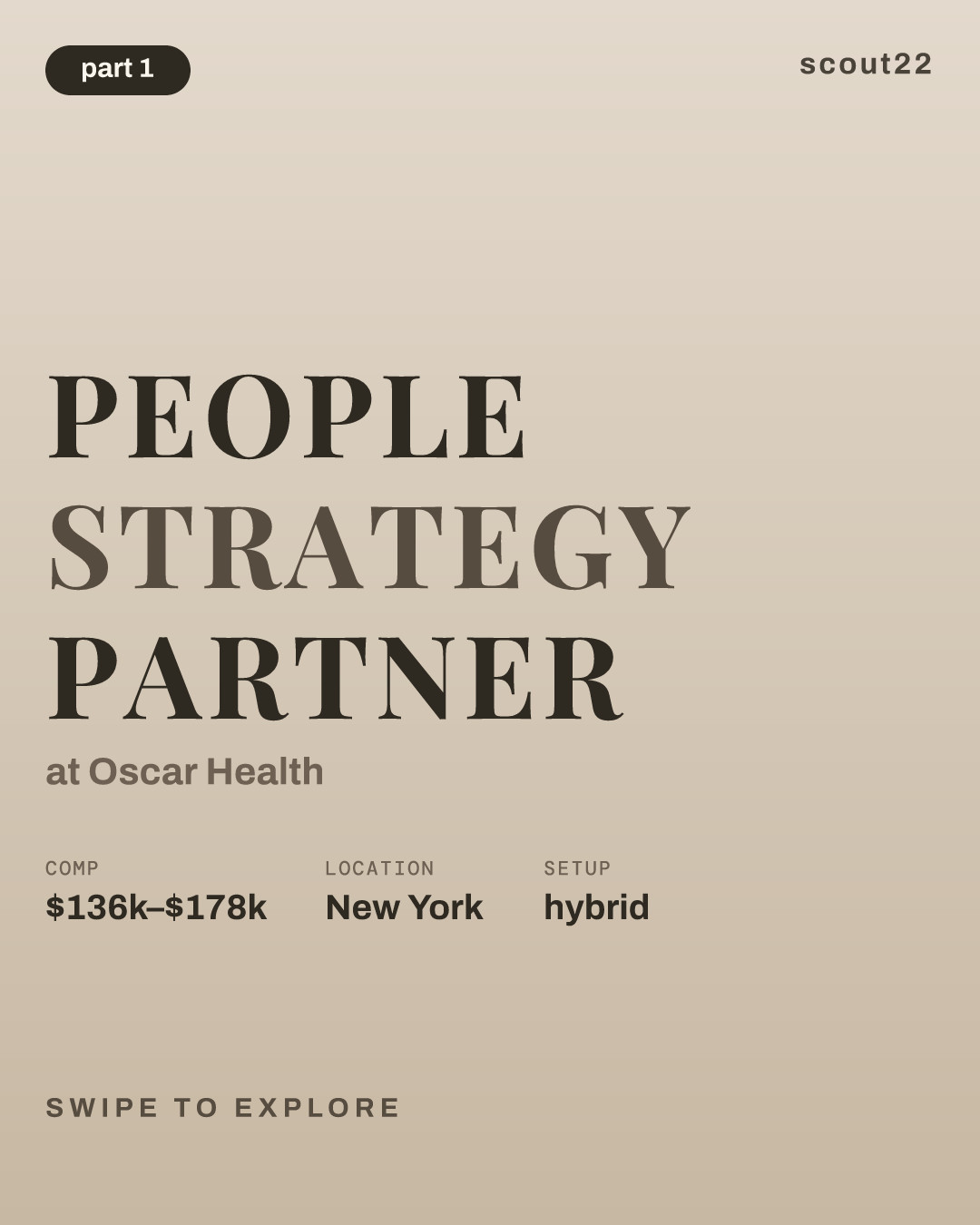 People Strategy Partner at Oscar Health