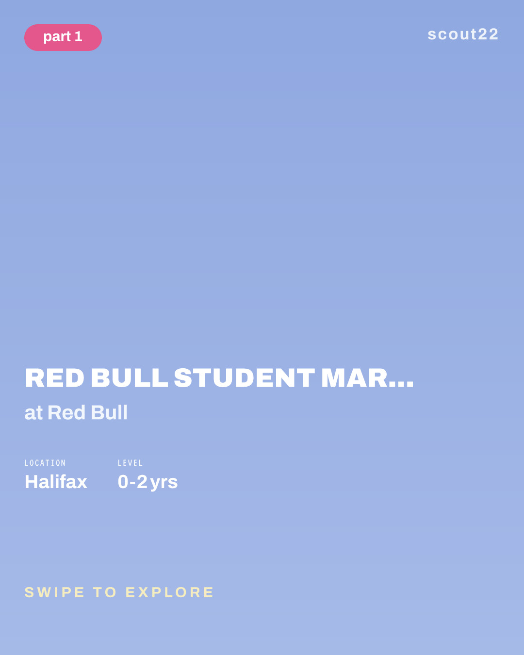 Red Bull Student Marketeer - Dalhousie at Red Bull