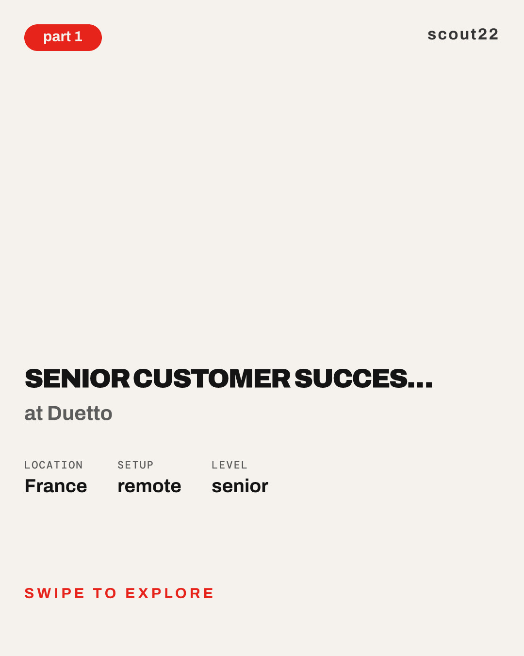 Senior Customer Success Manager, EMEA at Duetto