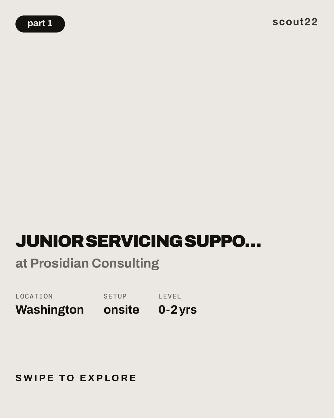 Junior Servicing Support Analyst GMRC015 at Prosidian Consulting