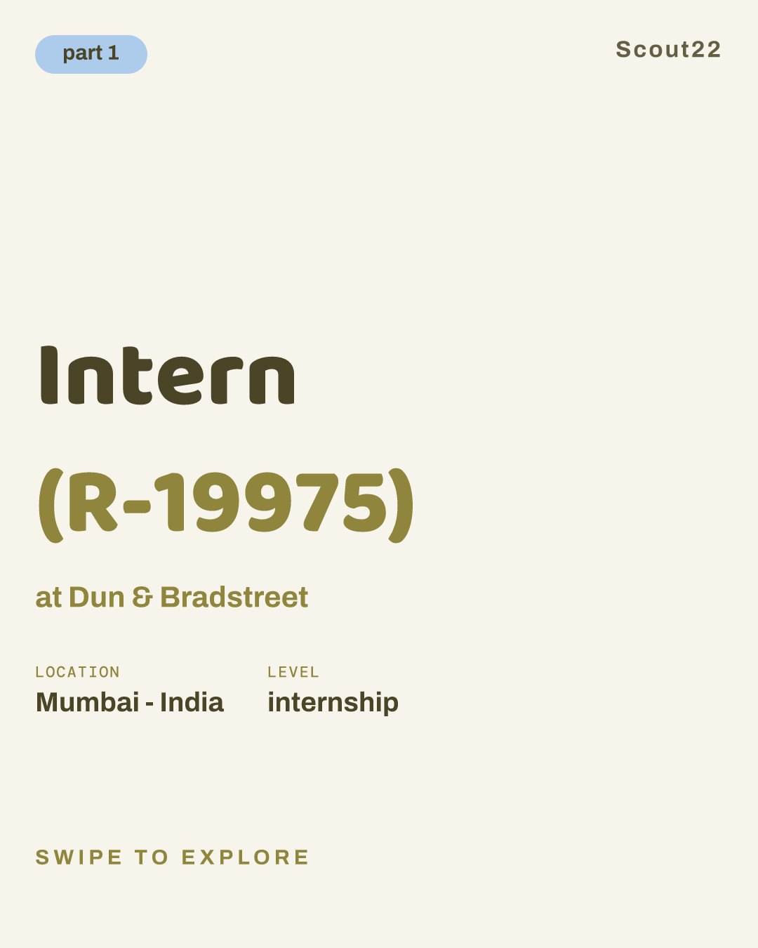 Intern (R-19975) at Dun & Bradstreet