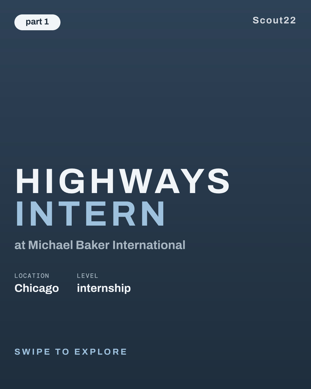 Highways Intern at Michael Baker International