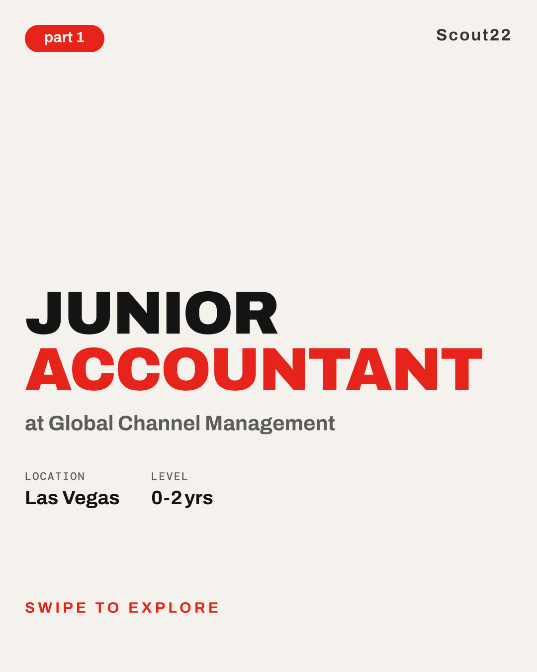 Junior Accountant at Global Channel Management