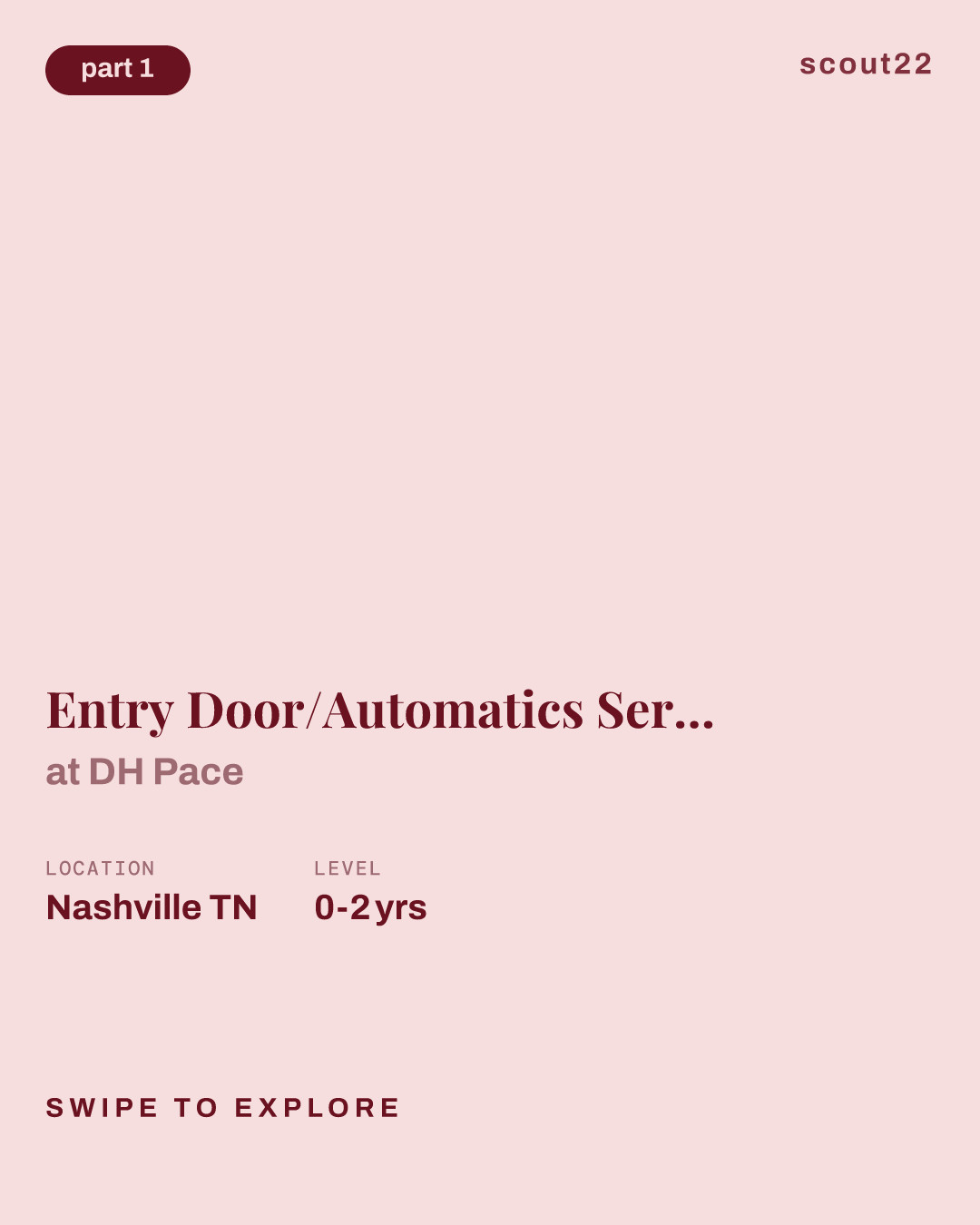 Entry Door/Automatics Service Technicians - Experienced or Trainee at DH Pace