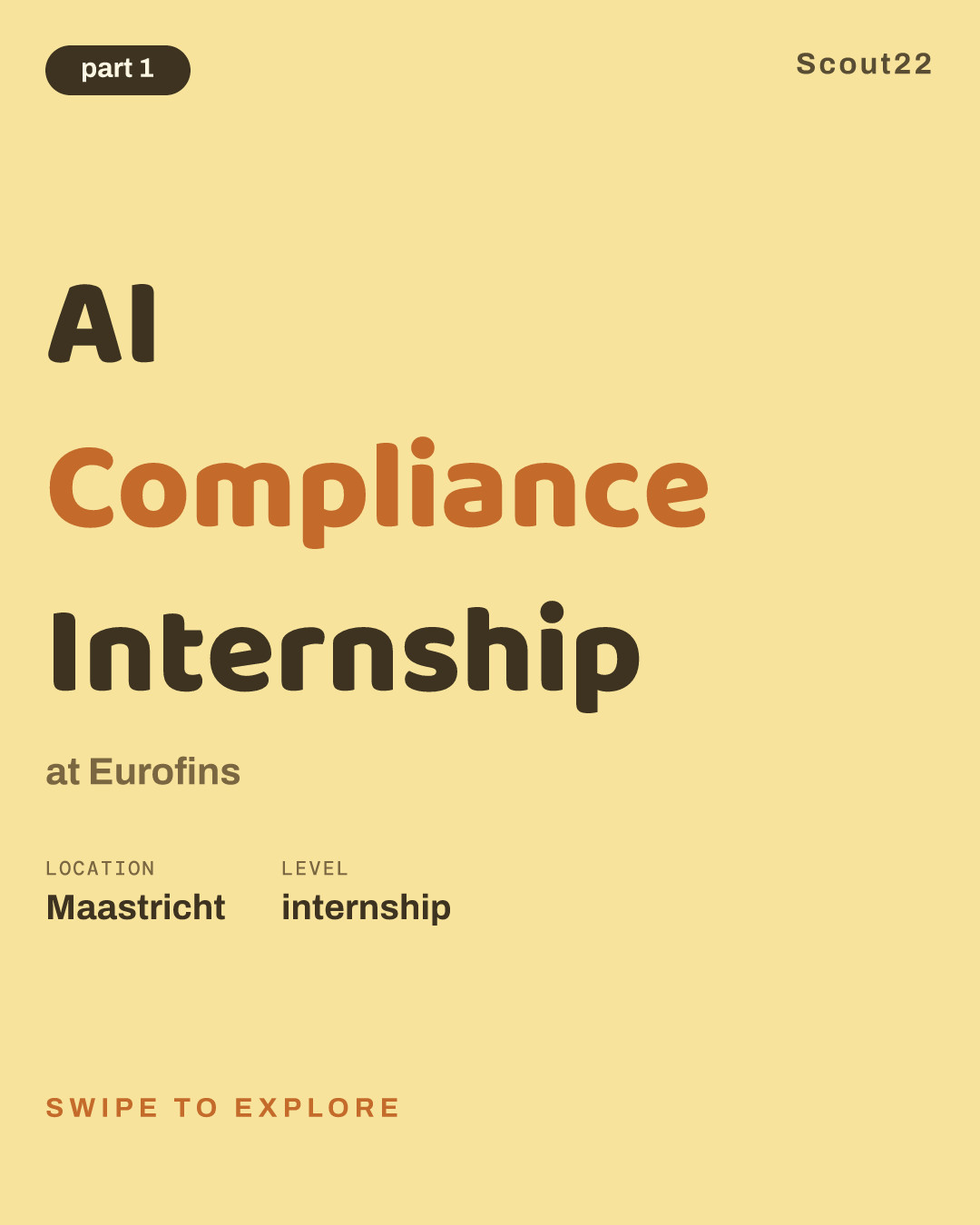 AI Compliance Internship at Eurofins