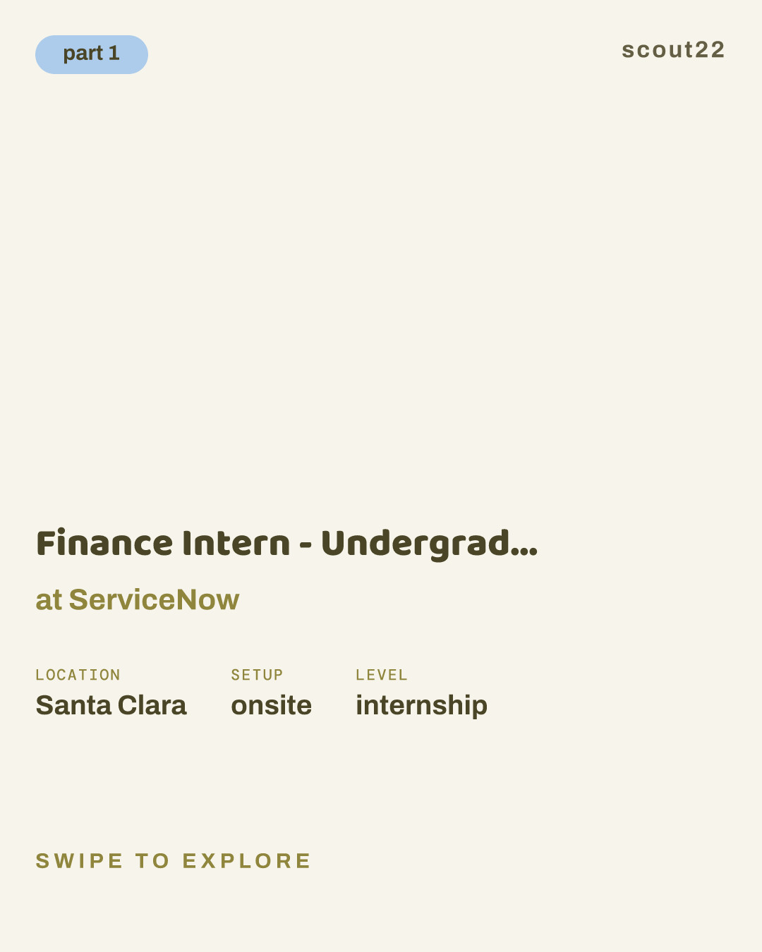 Finance Intern - Undergrad Summer 2027 at ServiceNow